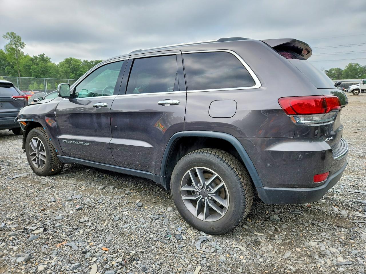 2021 Jeep Grand Cherokee Gray vin: 1C4RJFBG7MC766510