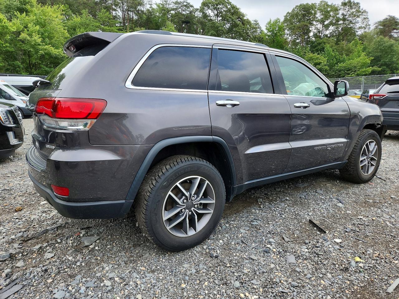 2021 Jeep Grand Cherokee Gray vin: 1C4RJFBG7MC766510