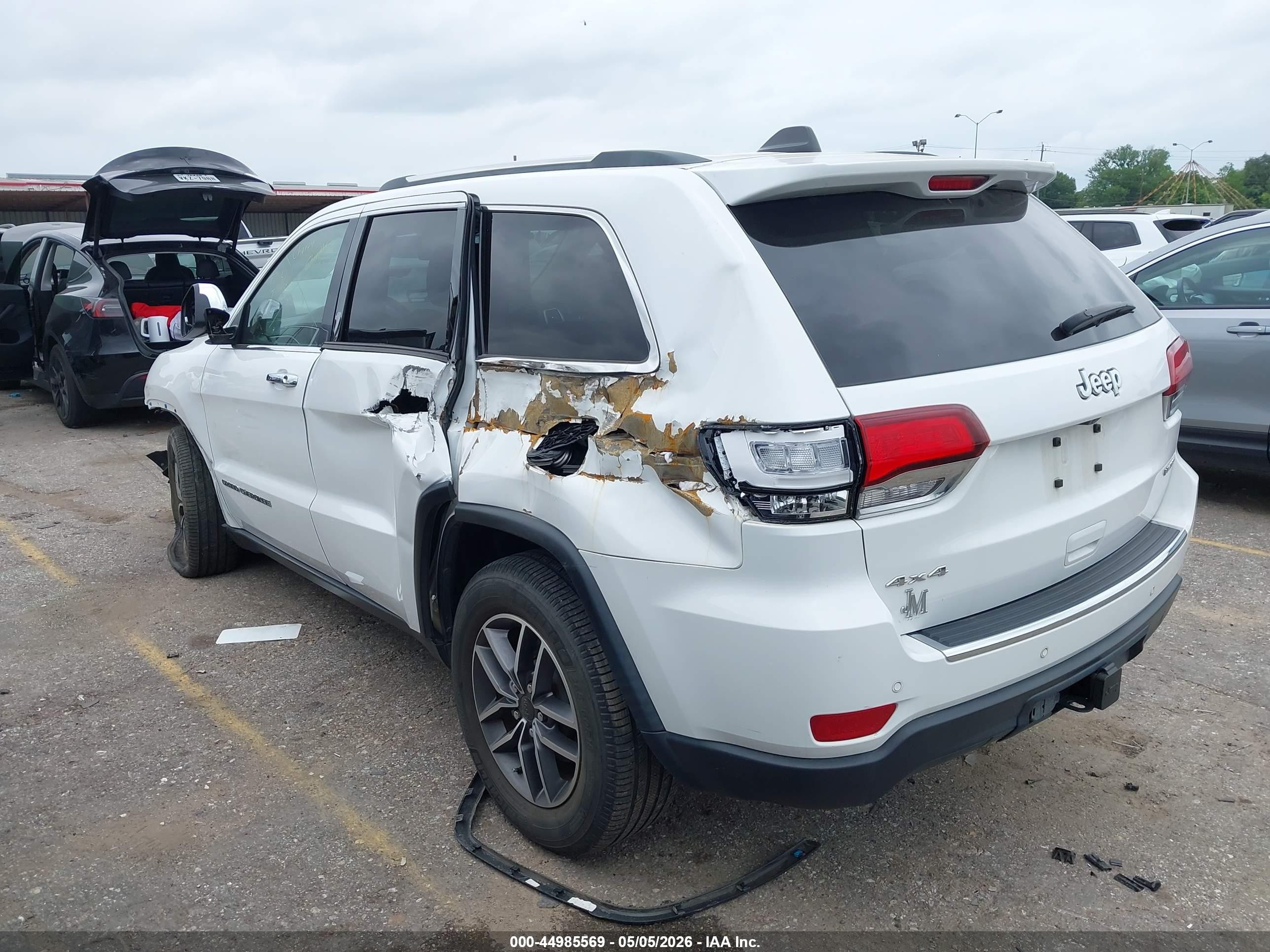 2021 Jeep Grand Cherokee Limited 4x4 Белый vin: 1C4RJFBG7MC843215