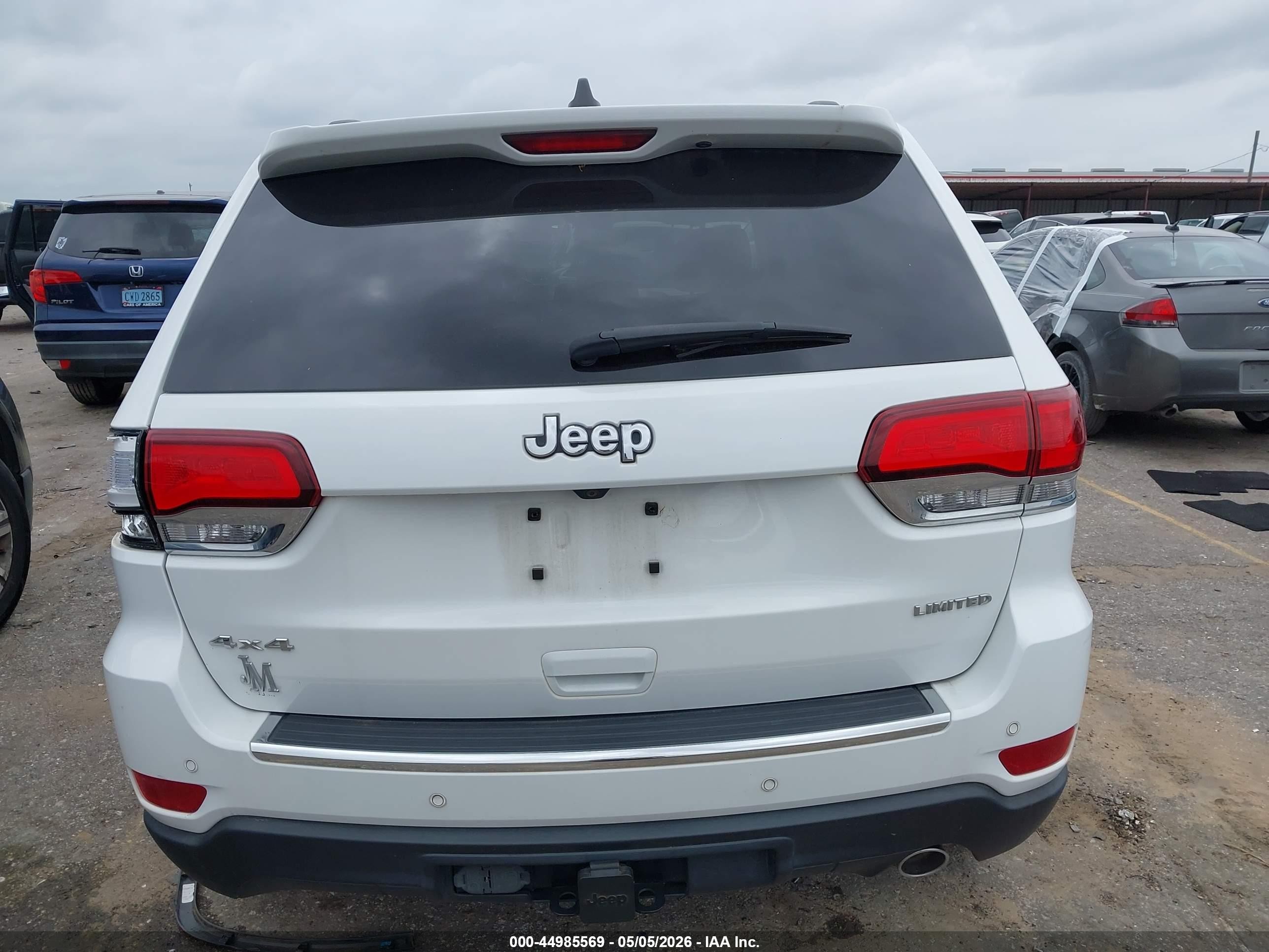 2021 Jeep Grand Cherokee Limited 4x4 Белый vin: 1C4RJFBG7MC843215