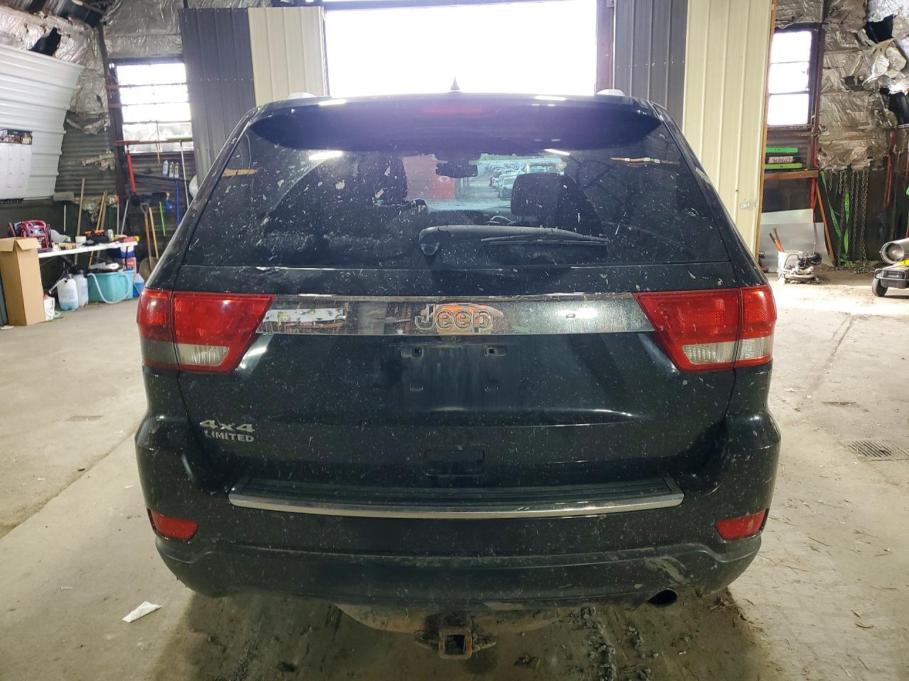 2012 Jeep Grand Cherokee Limited Black vin: 1C4RJFBG8CC127597