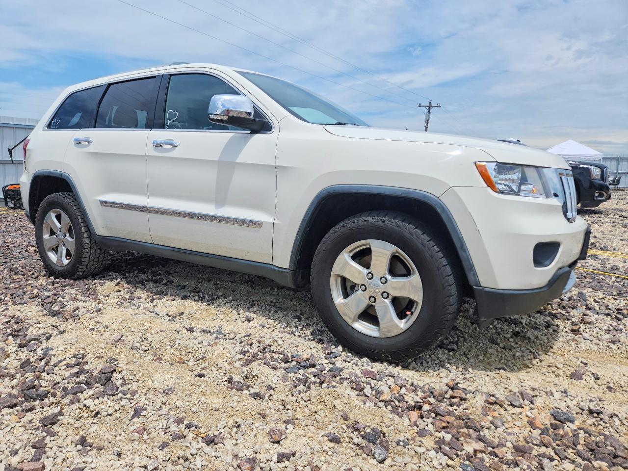 2012 Jeep Grand Cherokee Limited Белый vin: 1C4RJFBG8CC153777