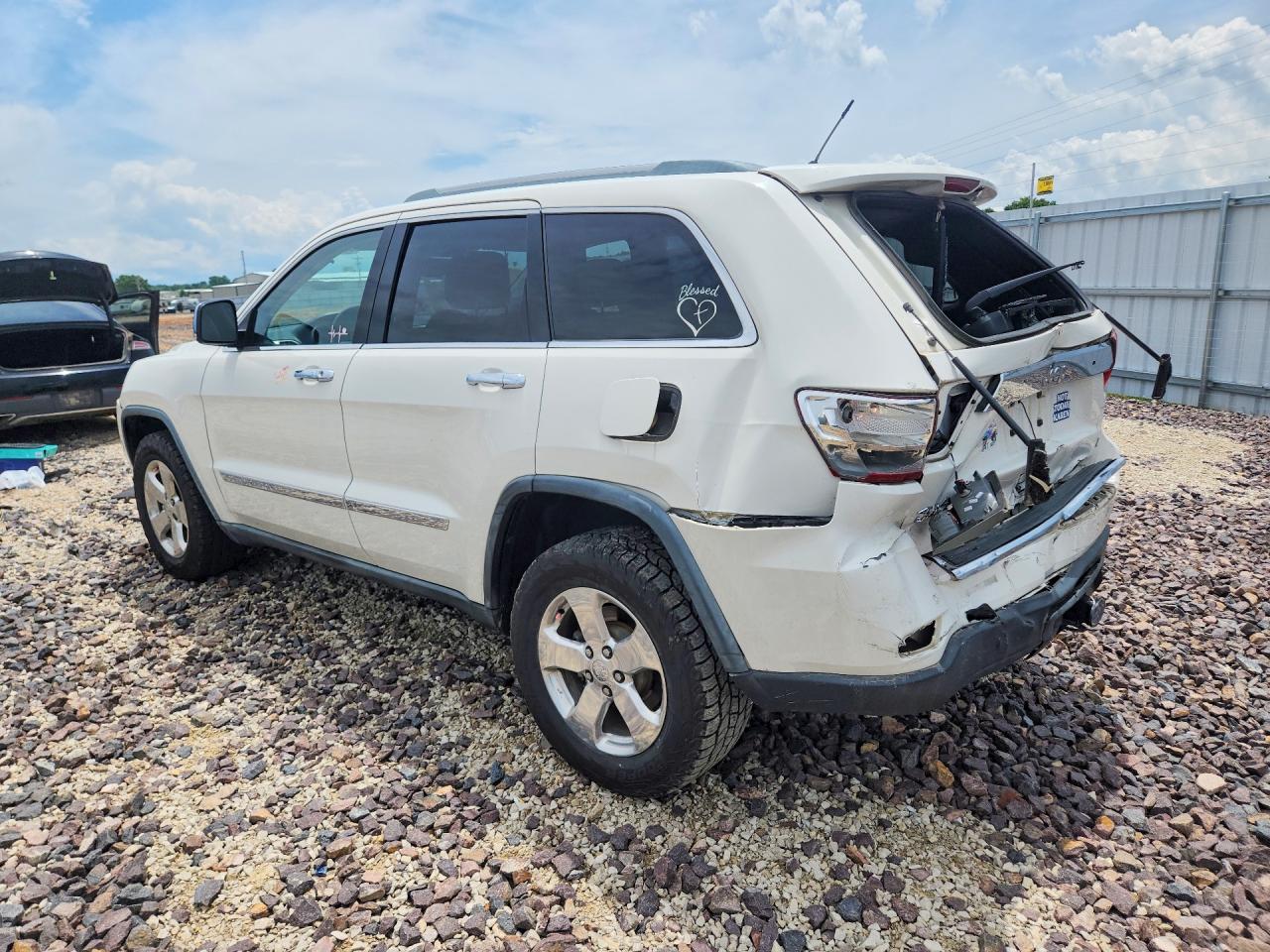 2012 Jeep Grand Cherokee Limited Белый vin: 1C4RJFBG8CC153777