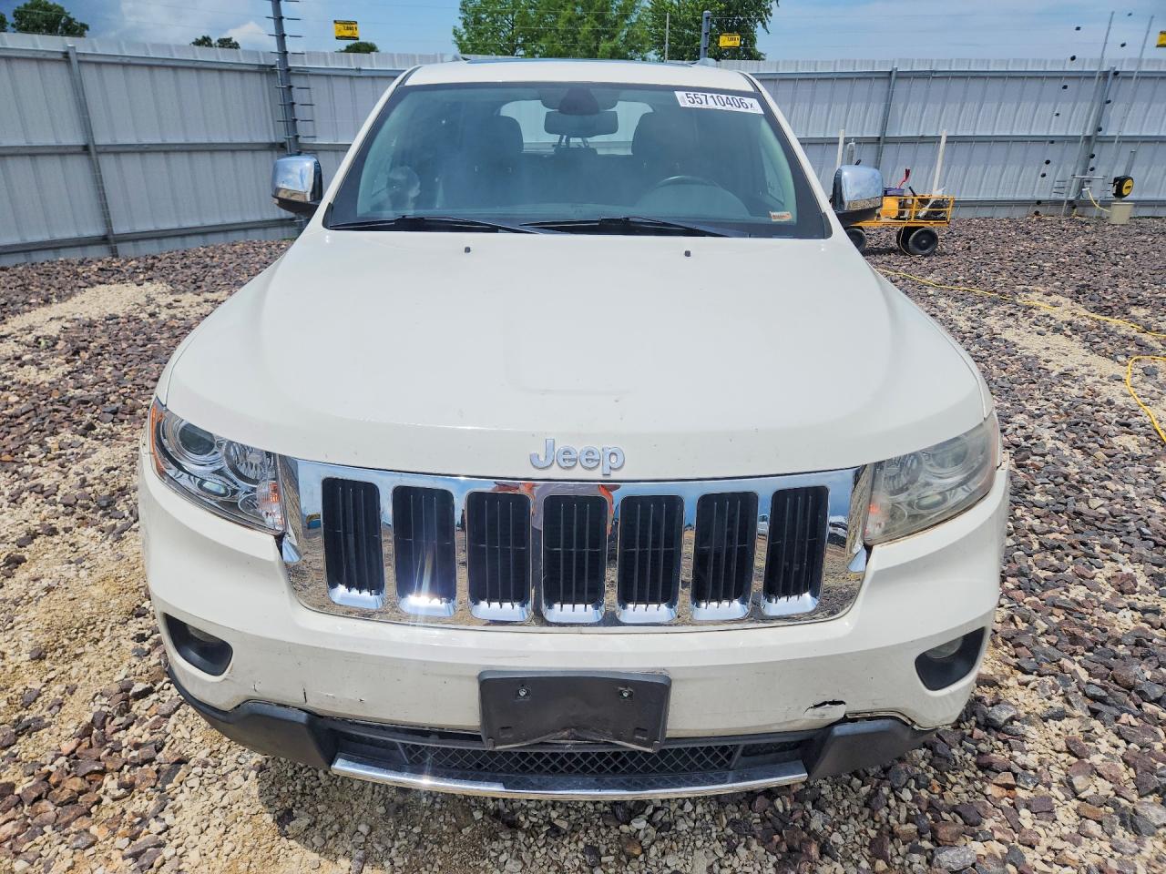 2012 Jeep Grand Cherokee Limited Белый vin: 1C4RJFBG8CC153777