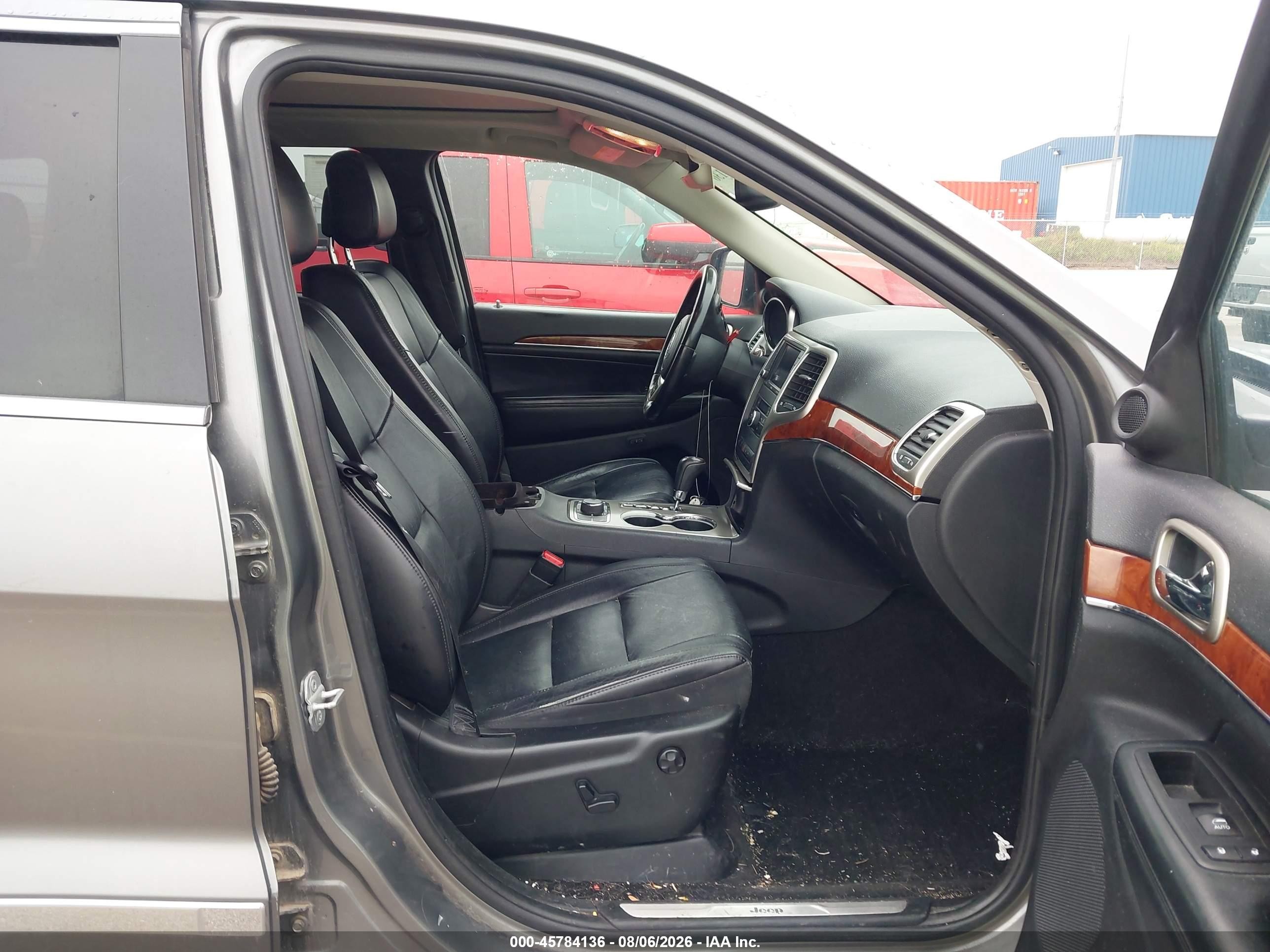 2012 Jeep Grand Cherokee Limited Gray vin: 1C4RJFBG8CC212133
