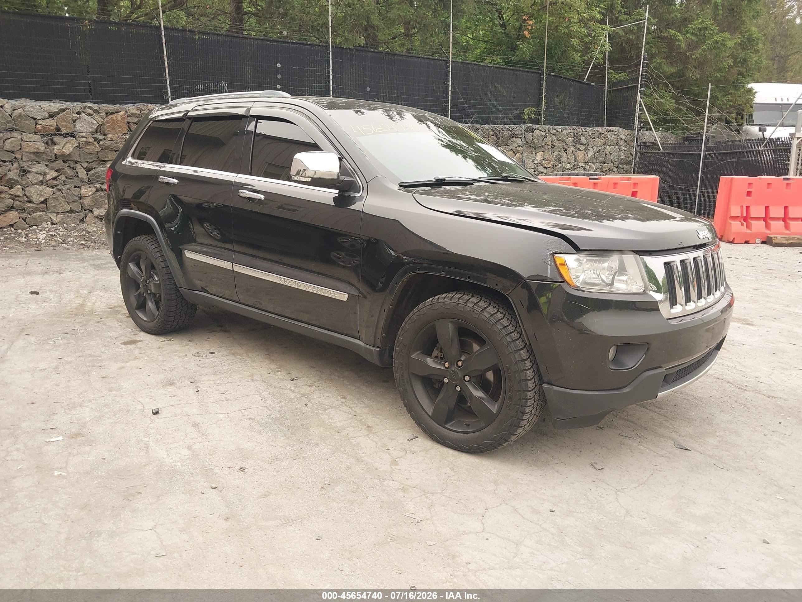 2012 Jeep Grand Cherokee Limited Black vin: 1C4RJFBG8CC219163