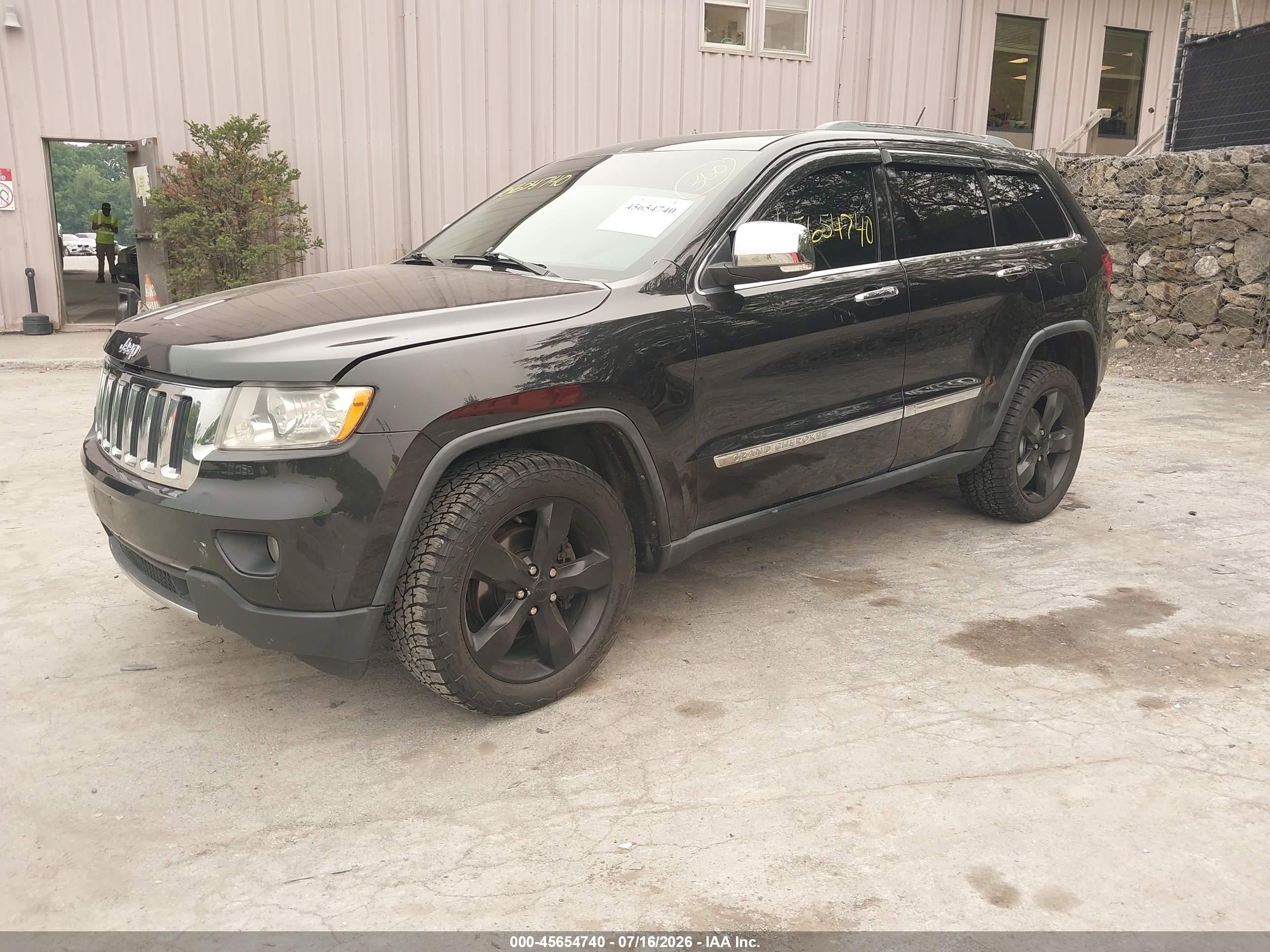 2012 Jeep Grand Cherokee Limited Black vin: 1C4RJFBG8CC219163