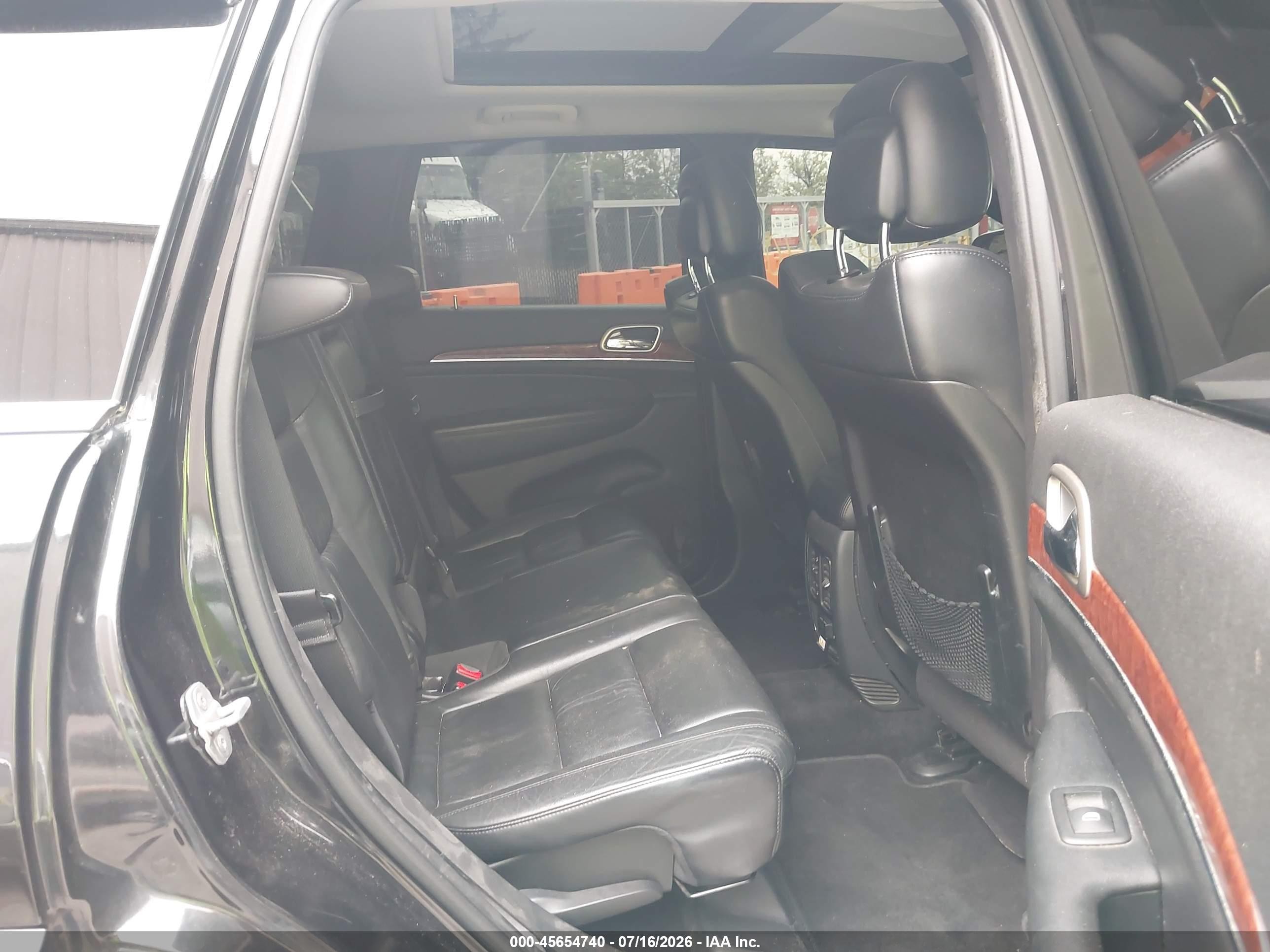 2012 Jeep Grand Cherokee Limited Black vin: 1C4RJFBG8CC219163