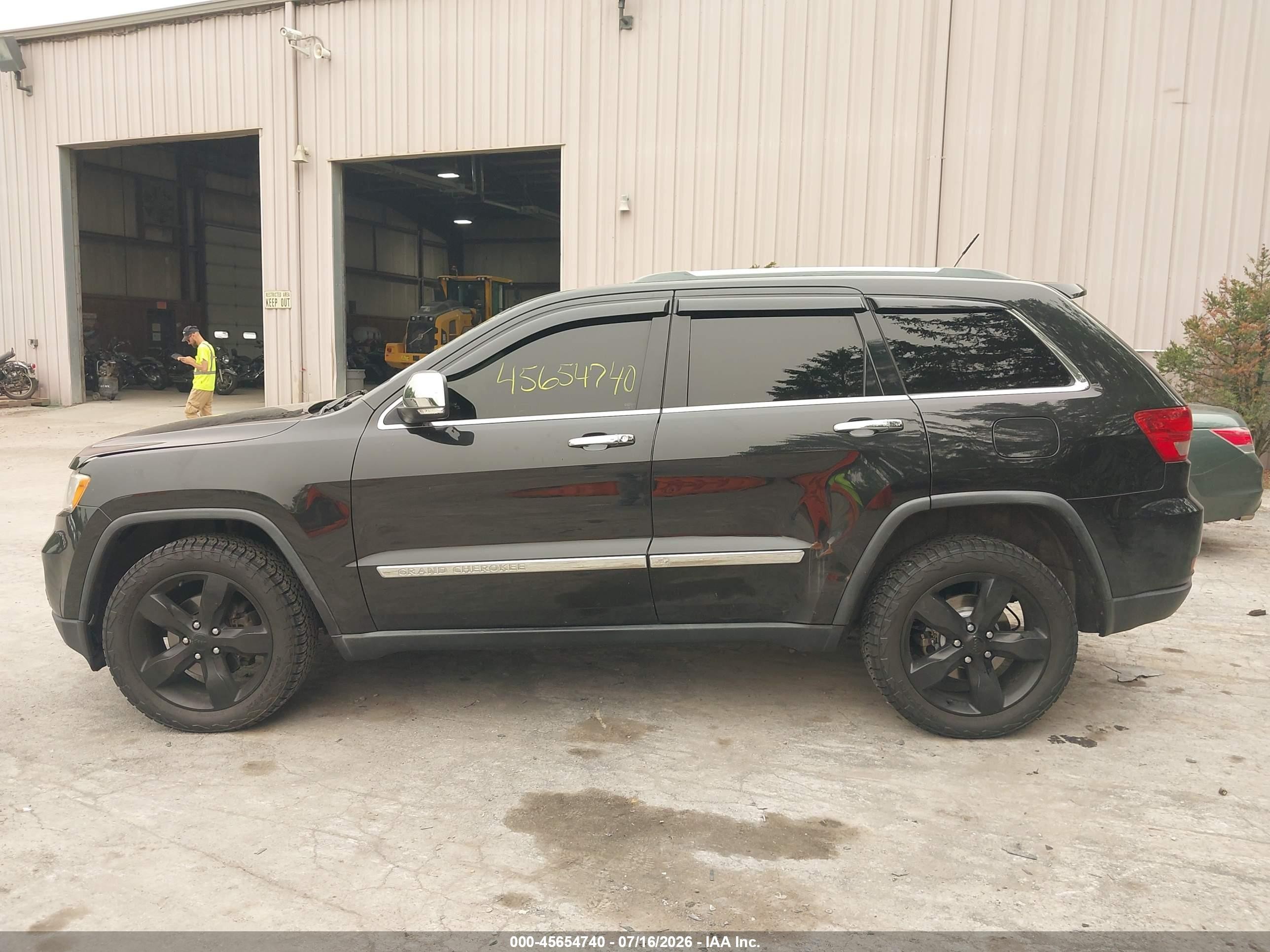 2012 Jeep Grand Cherokee Limited Black vin: 1C4RJFBG8CC219163