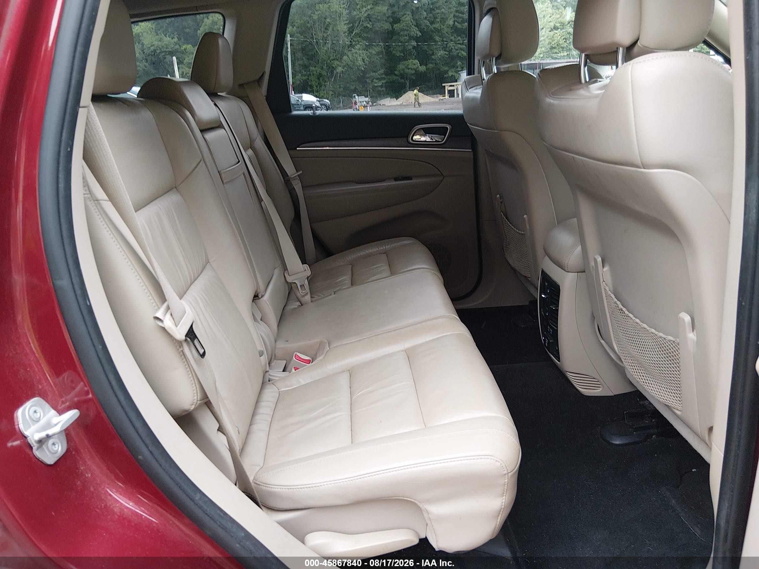 2014 Jeep Grand Cherokee Limited Red vin: 1C4RJFBG8EC100922