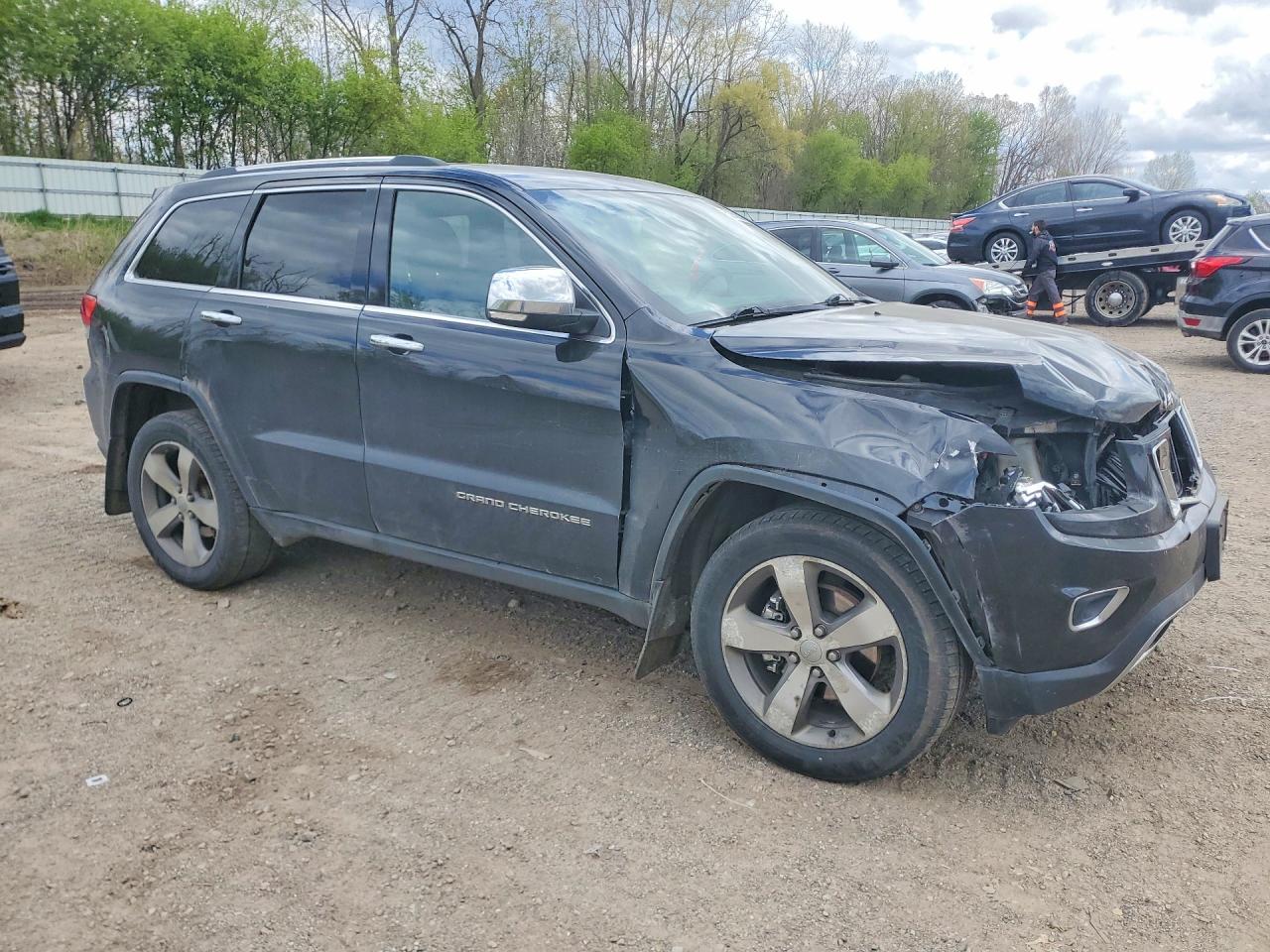 2014 Jeep Grand Cherokee Limited Black vin: 1C4RJFBG8EC108051