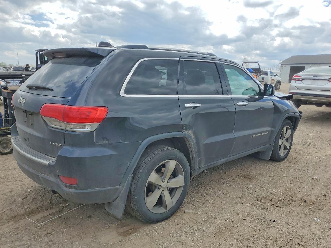 2014 Jeep Grand Cherokee Limited Black vin: 1C4RJFBG8EC108051