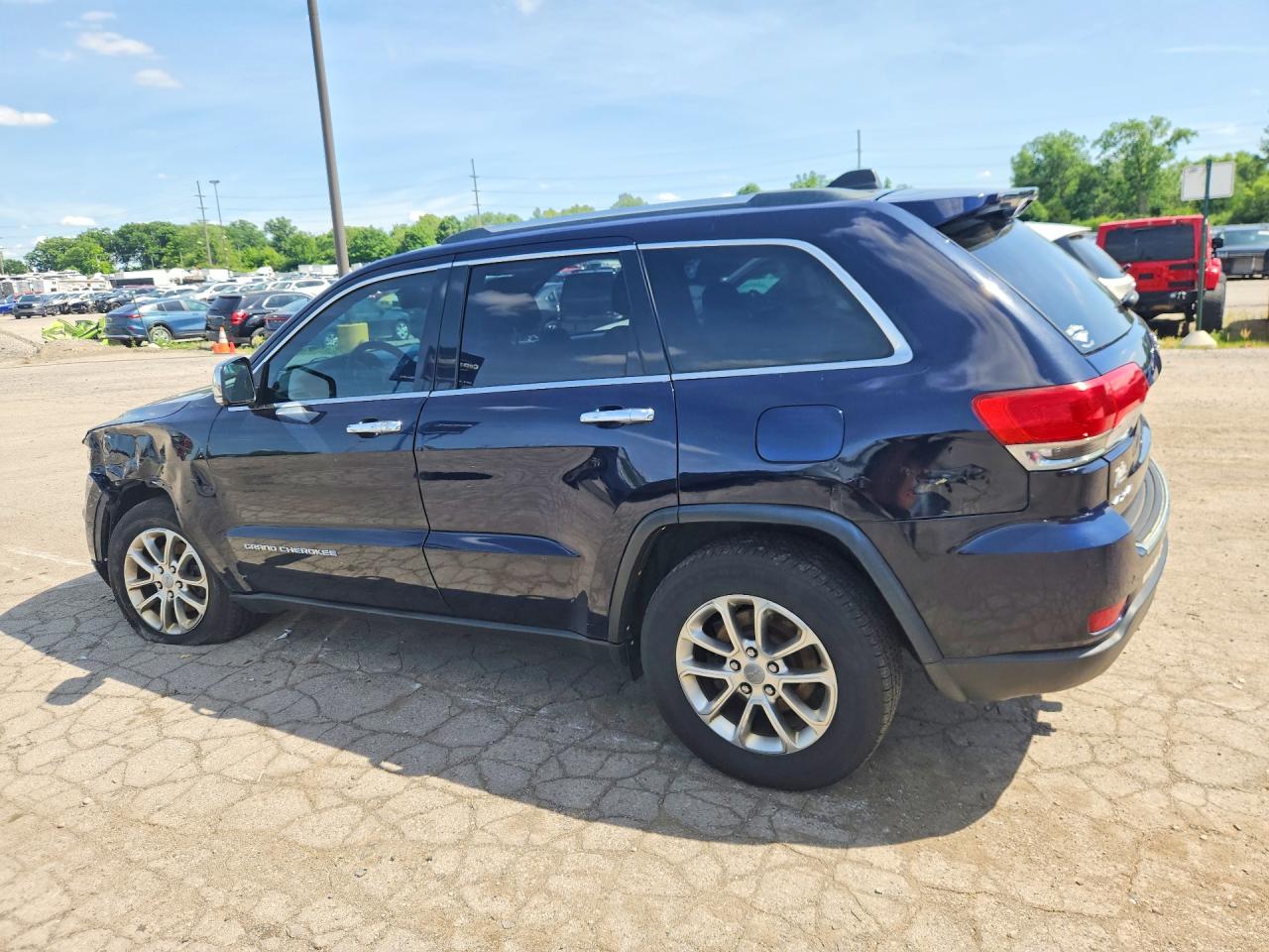 2014 Jeep Grand Cherokee Limited Blue vin: 1C4RJFBG8EC120961