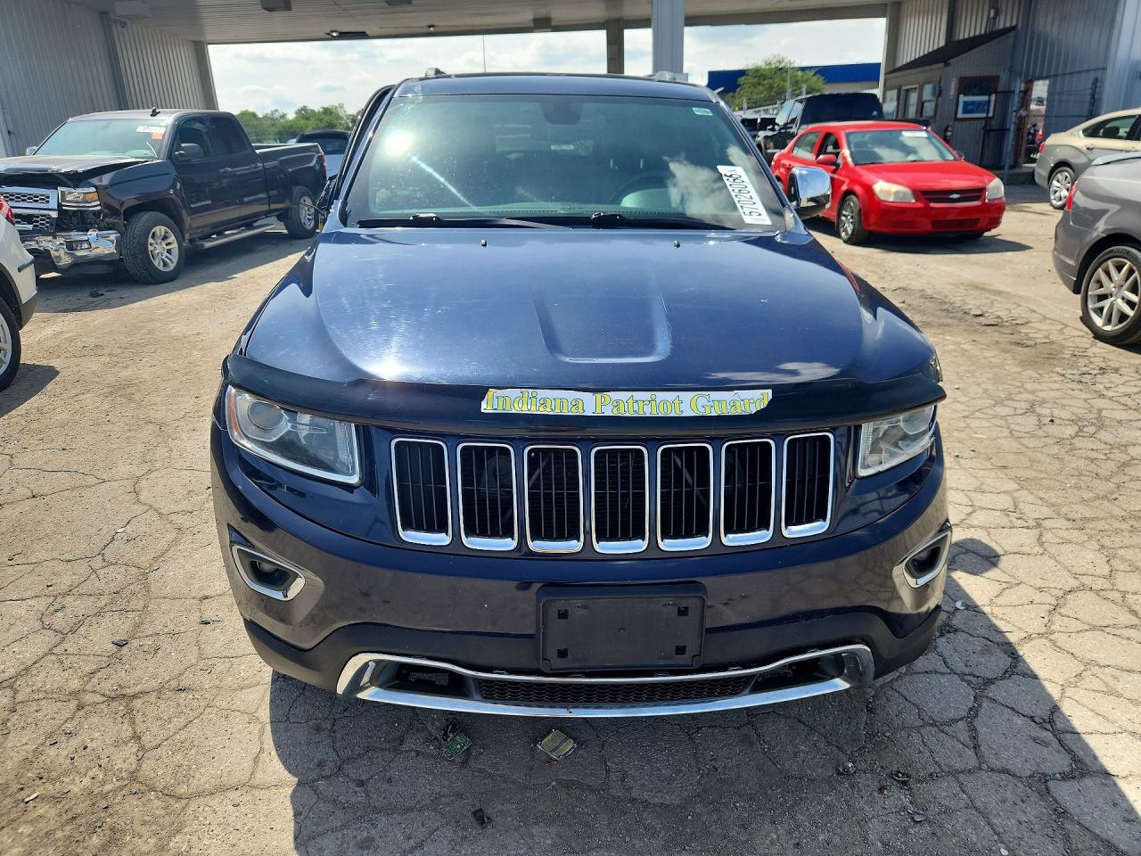 2014 Jeep Grand Cherokee Limited Blue vin: 1C4RJFBG8EC120961