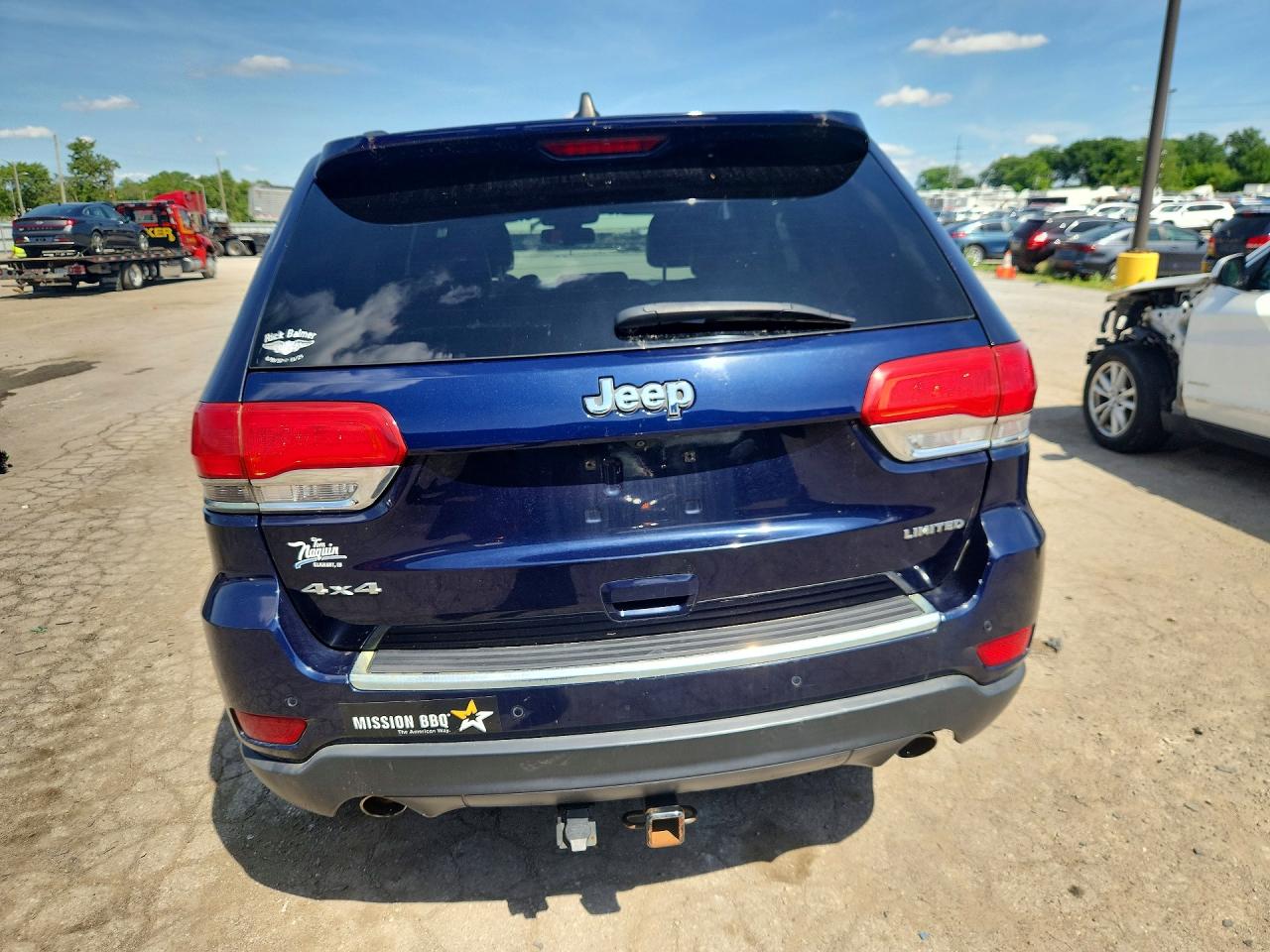 2014 Jeep Grand Cherokee Limited Blue vin: 1C4RJFBG8EC120961