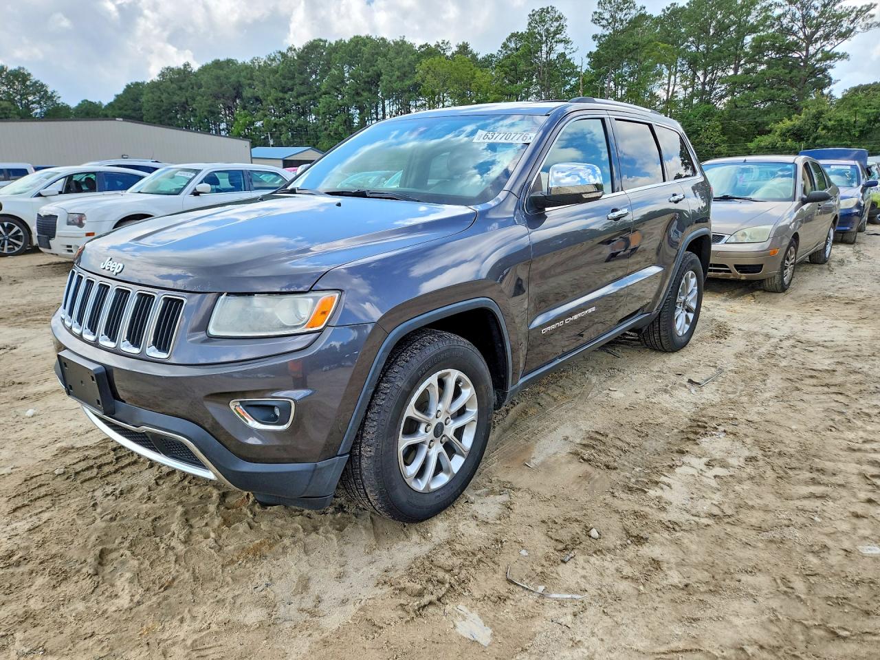 2014 Jeep Grand Cherokee Limited Gray vin: 1C4RJFBG8EC134911
