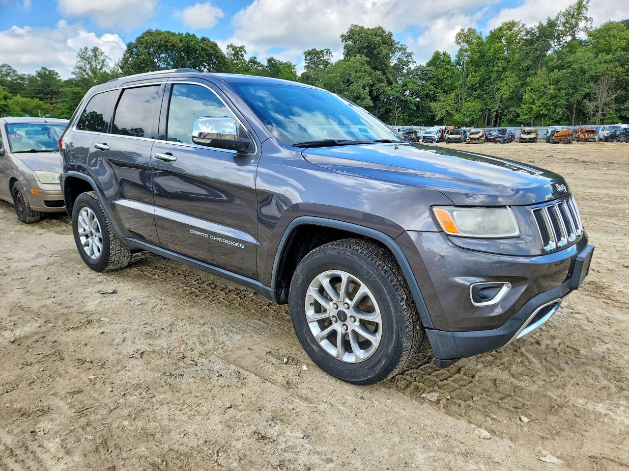 2014 Jeep Grand Cherokee Limited Gray vin: 1C4RJFBG8EC134911