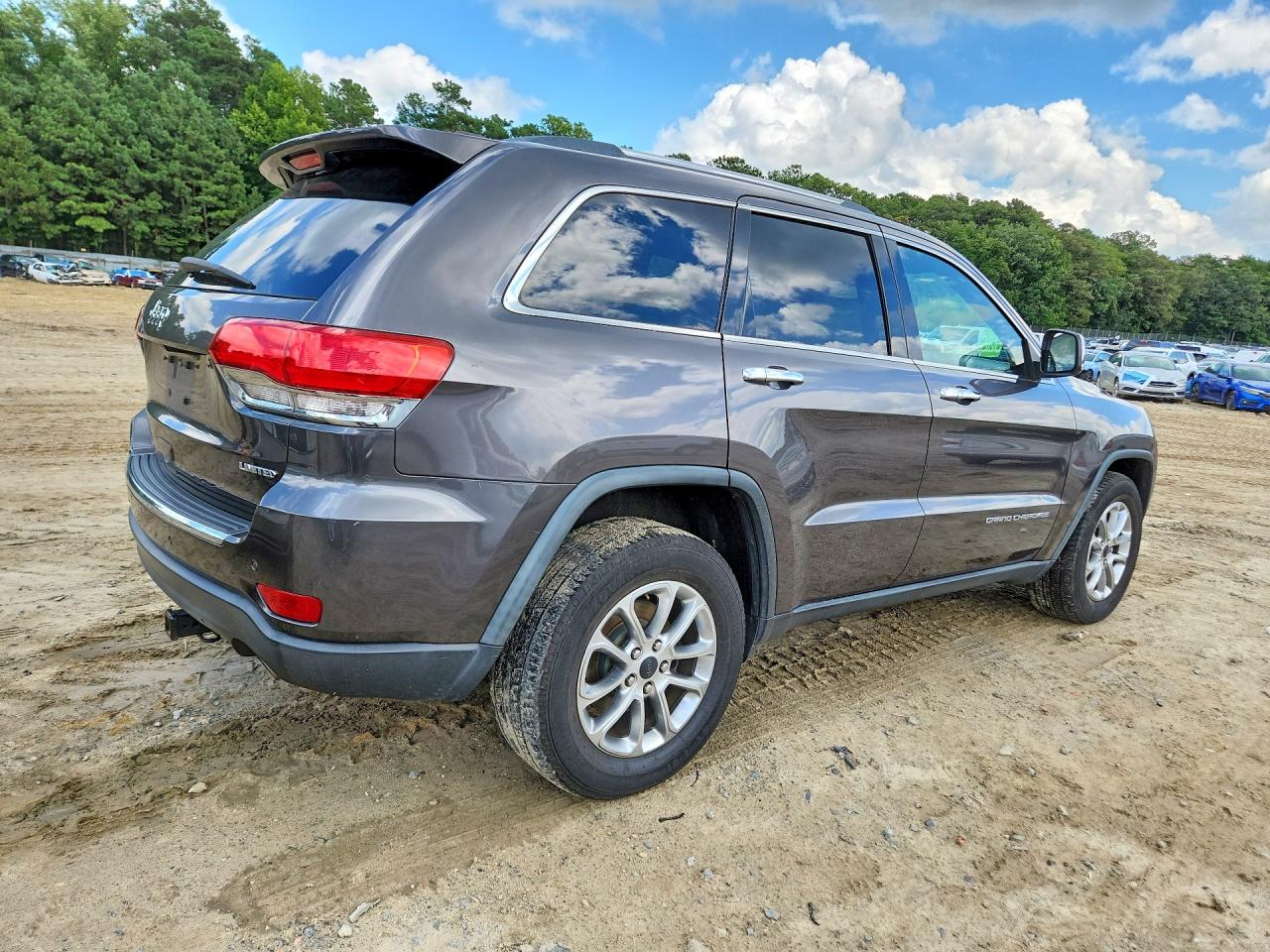 2014 Jeep Grand Cherokee Limited Gray vin: 1C4RJFBG8EC134911