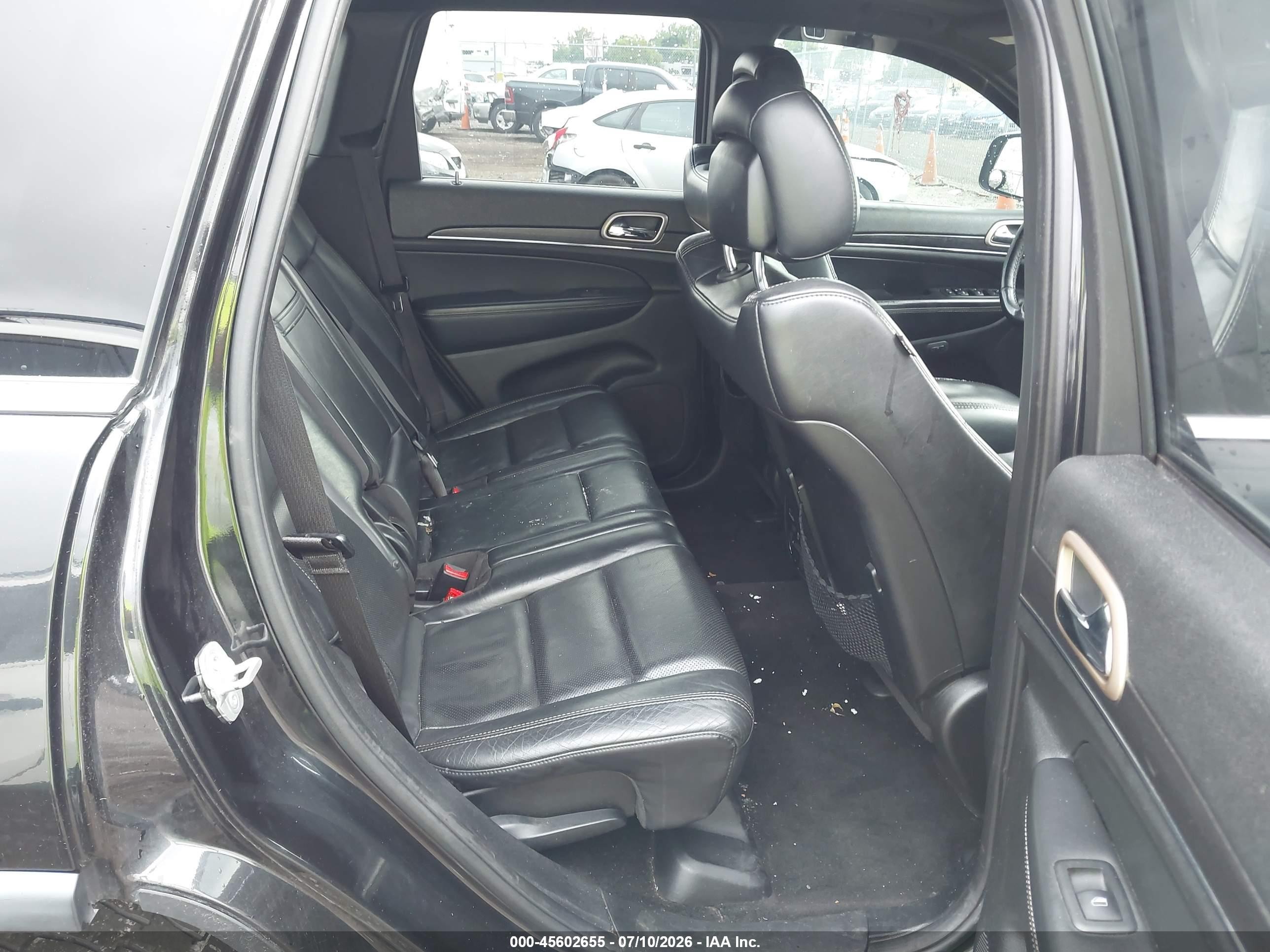 2014 Jeep Grand Cherokee Limited Black vin: 1C4RJFBG8EC152762
