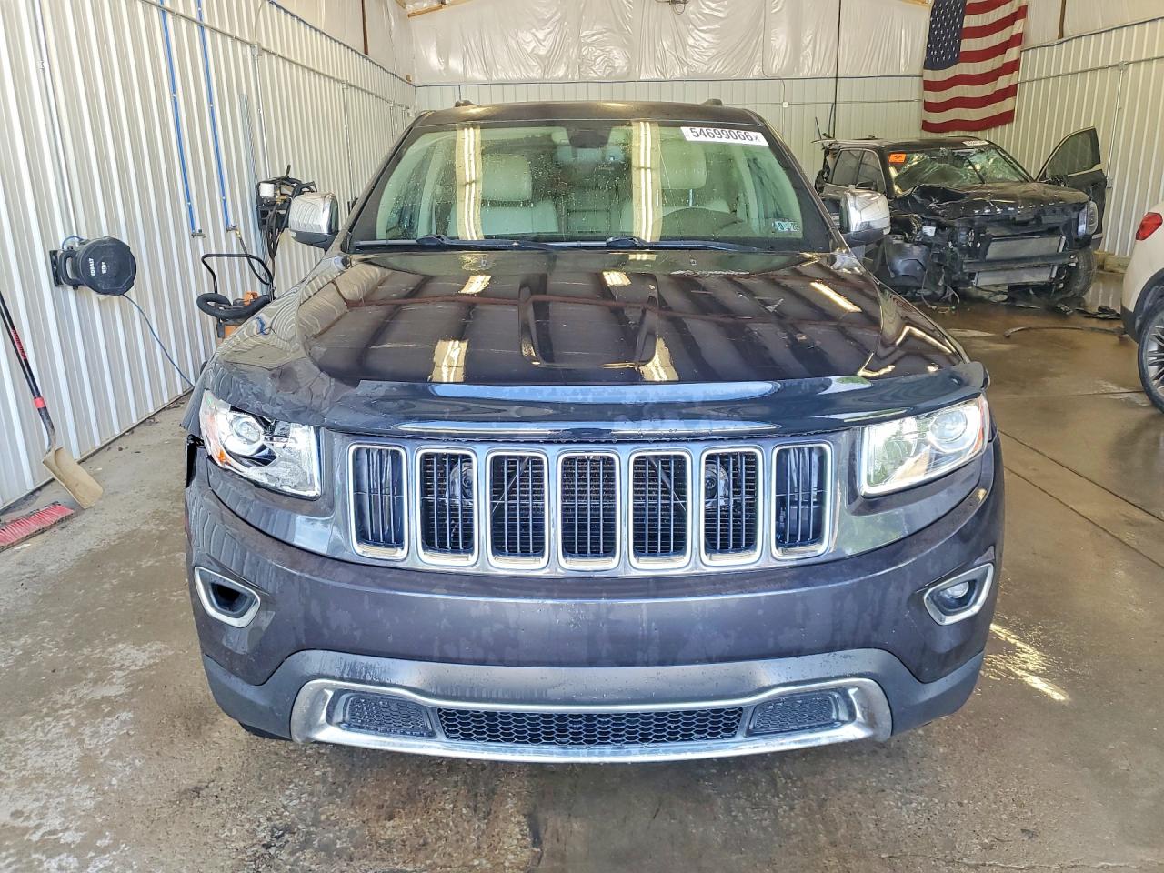 2014 Jeep Grand Cherokee Limited Угольный vin: 1C4RJFBG8EC189004