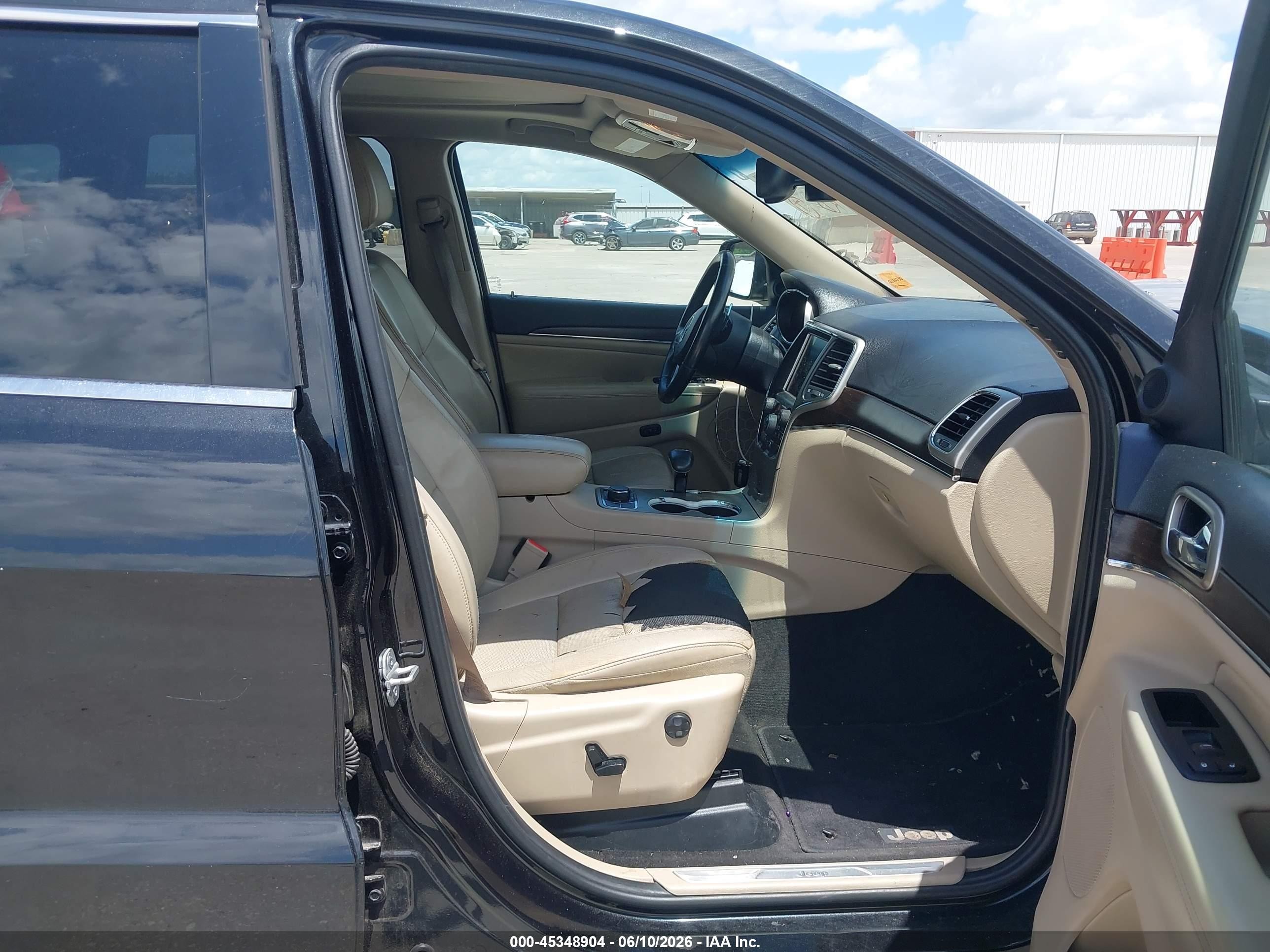 2014 Jeep Grand Cherokee Limited Black vin: 1C4RJFBG8EC226617