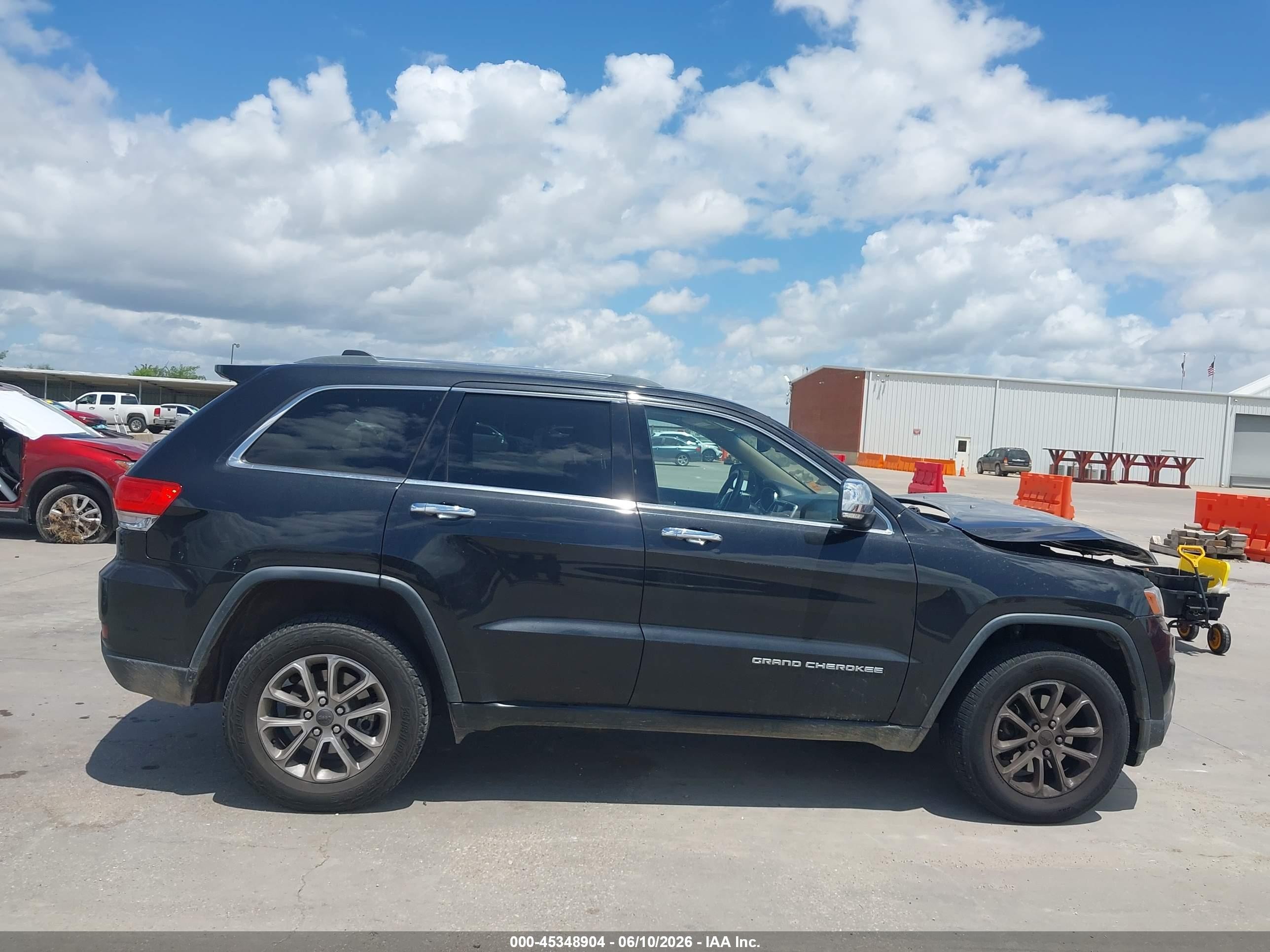 2014 Jeep Grand Cherokee Limited Black vin: 1C4RJFBG8EC226617