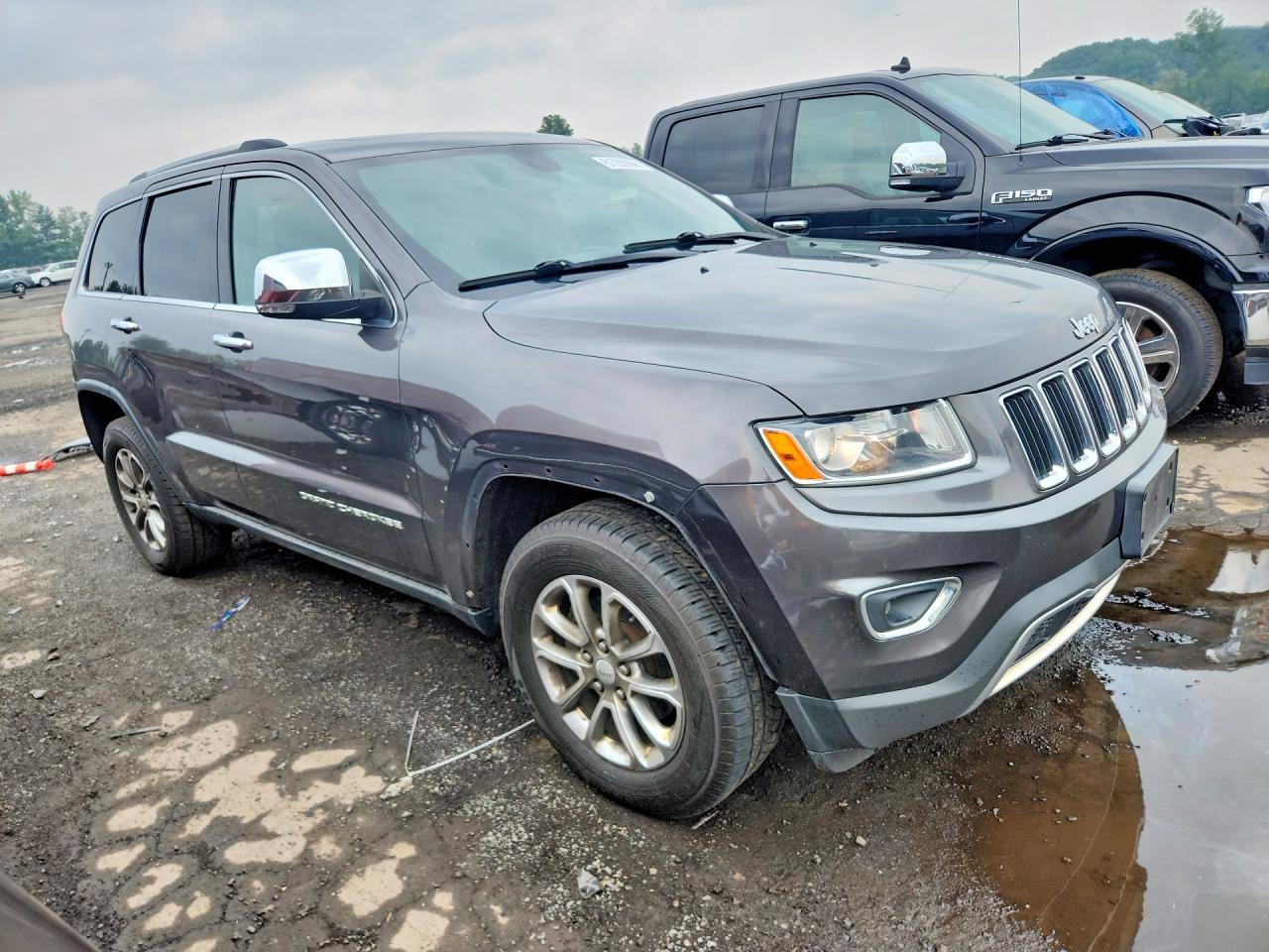 2014 Jeep Grand Cherokee Limited Gray vin: 1C4RJFBG8EC234247