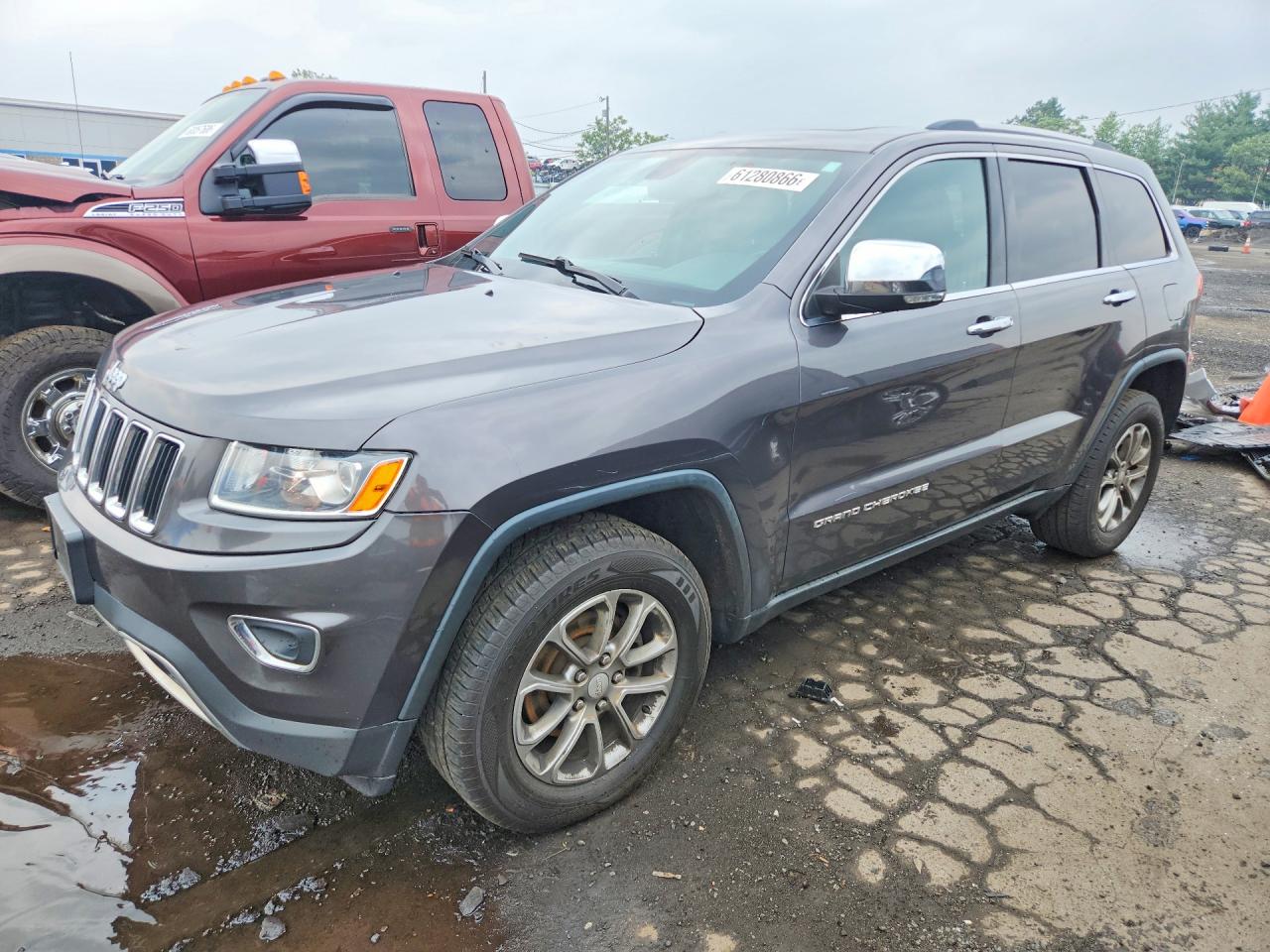 2014 Jeep Grand Cherokee Limited Gray vin: 1C4RJFBG8EC234247