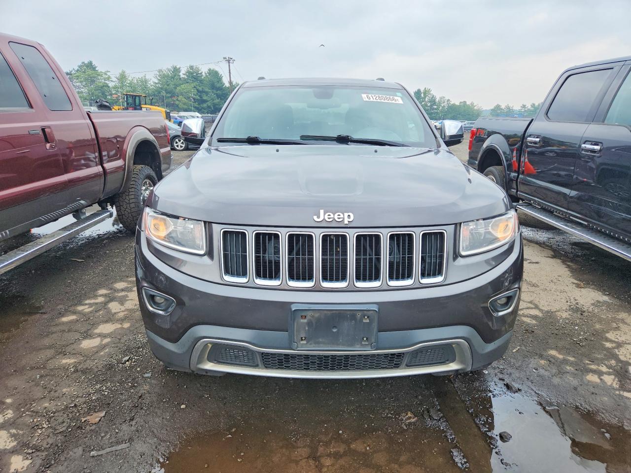 2014 Jeep Grand Cherokee Limited Gray vin: 1C4RJFBG8EC234247