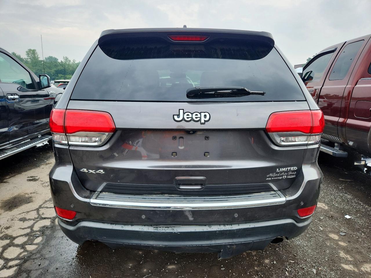 2014 Jeep Grand Cherokee Limited Gray vin: 1C4RJFBG8EC234247