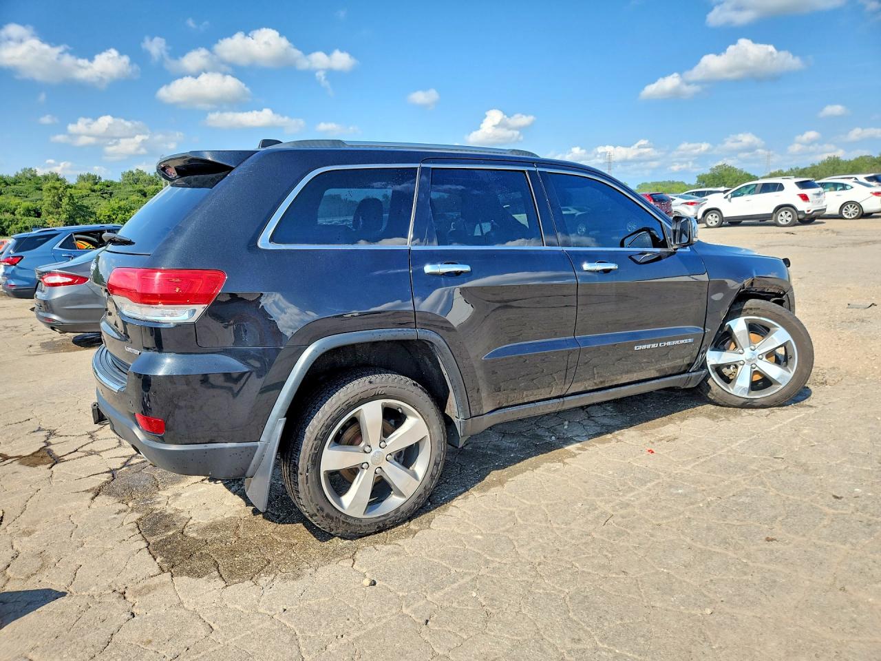 2014 Jeep Grand Cherokee Limited Black vin: 1C4RJFBG8EC247564
