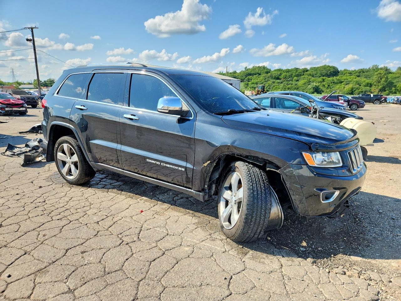 2014 Jeep Grand Cherokee Limited Black vin: 1C4RJFBG8EC247564