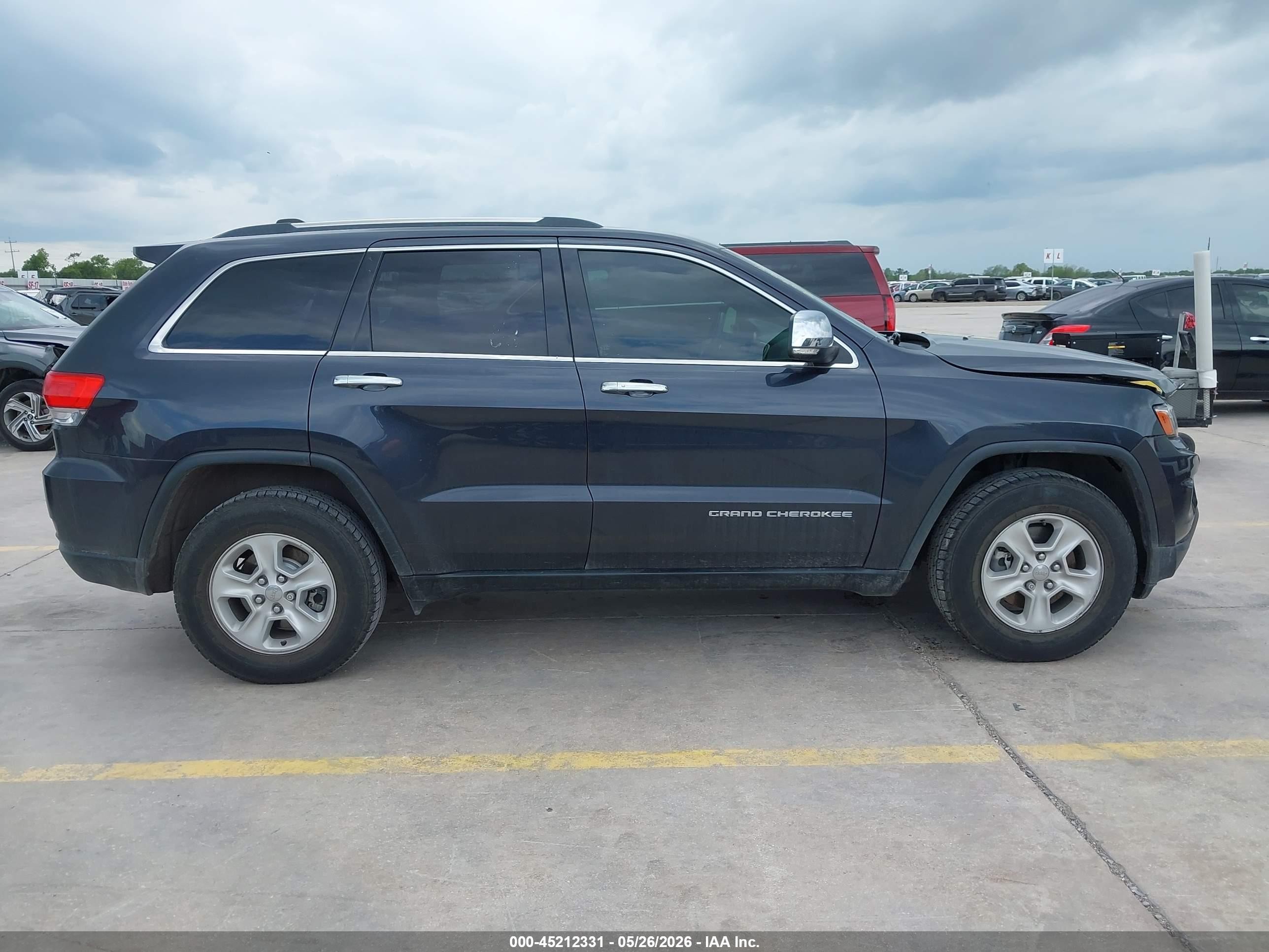 2014 Jeep Grand Cherokee Limited Gray vin: 1C4RJFBG8EC264932