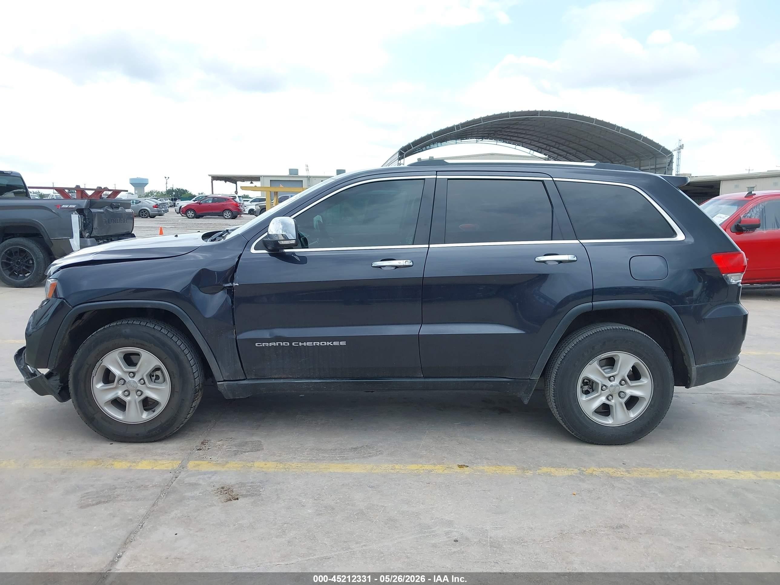 2014 Jeep Grand Cherokee Limited Gray vin: 1C4RJFBG8EC264932