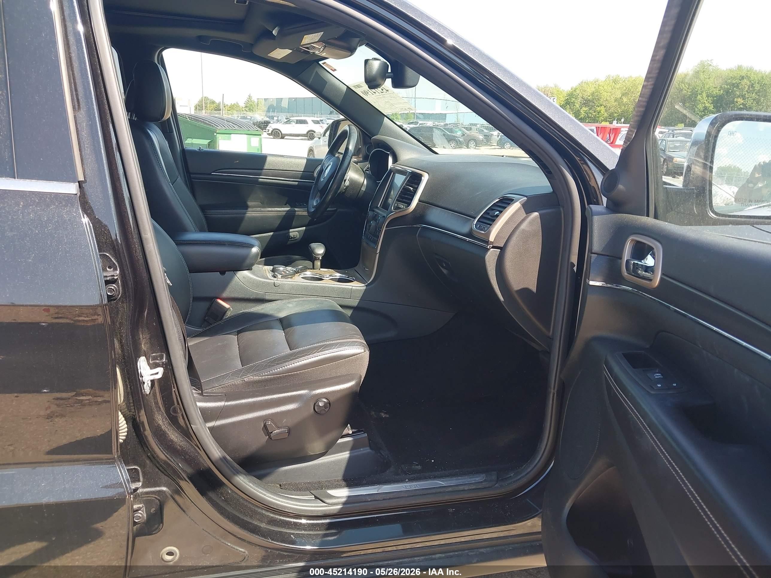 2014 Jeep Grand Cherokee Limited Black vin: 1C4RJFBG8EC280466