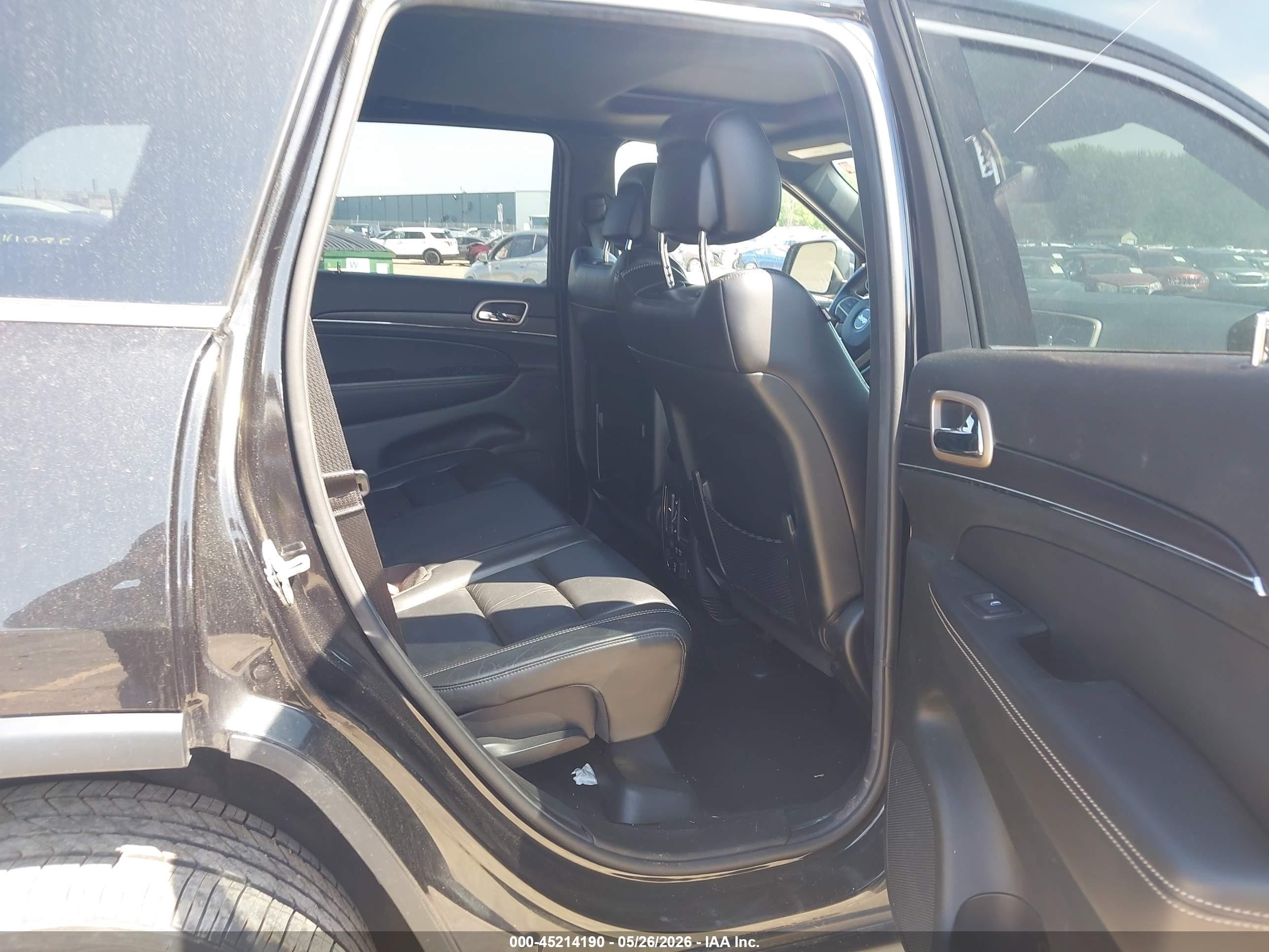 2014 Jeep Grand Cherokee Limited Black vin: 1C4RJFBG8EC280466