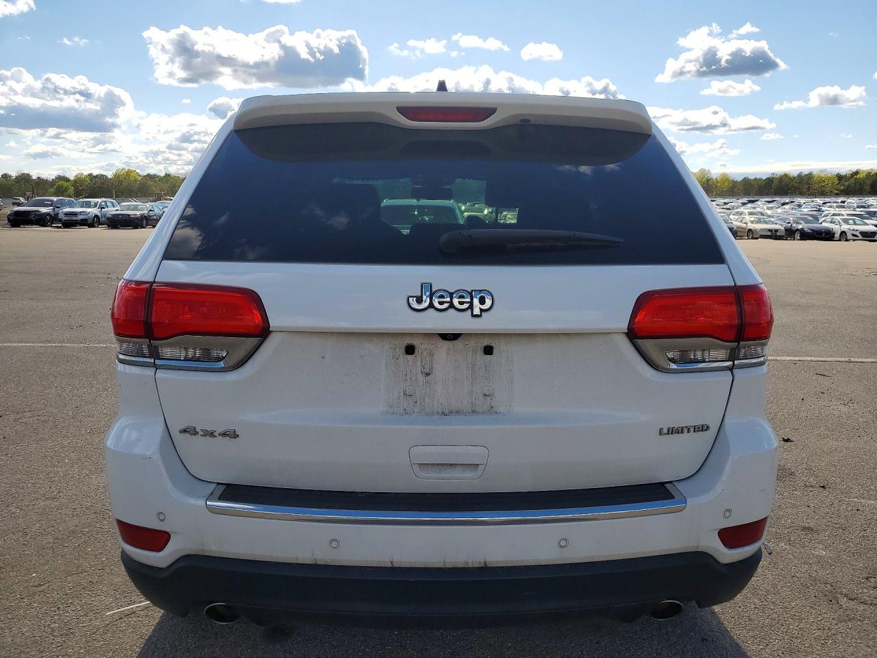 2014 Jeep Grand Cherokee Limited White vin: 1C4RJFBG8EC294402