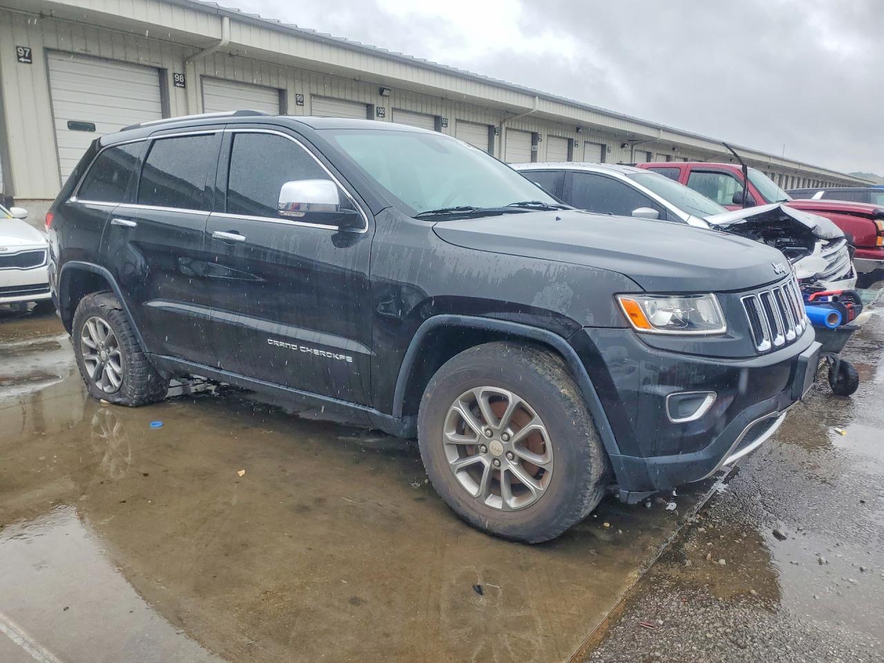 2014 Jeep Grand Cherokee Limited Black vin: 1C4RJFBG8EC303101