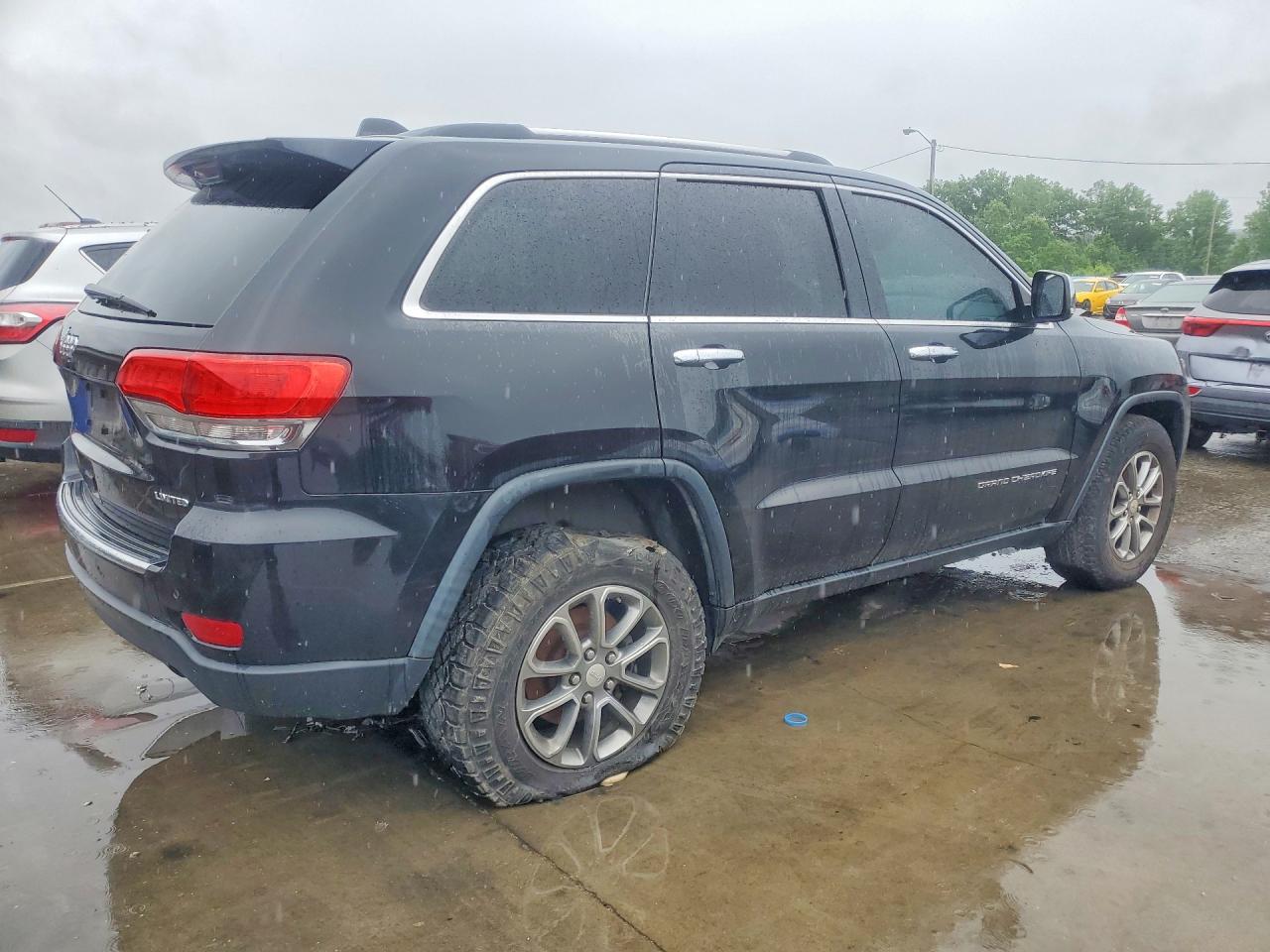 2014 Jeep Grand Cherokee Limited Black vin: 1C4RJFBG8EC303101