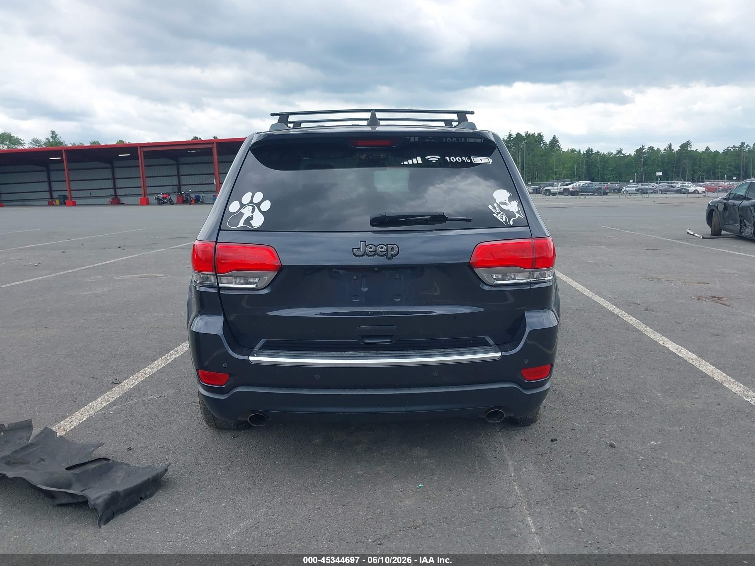2014 Jeep Grand Cherokee Limited Gray vin: 1C4RJFBG8EC335157