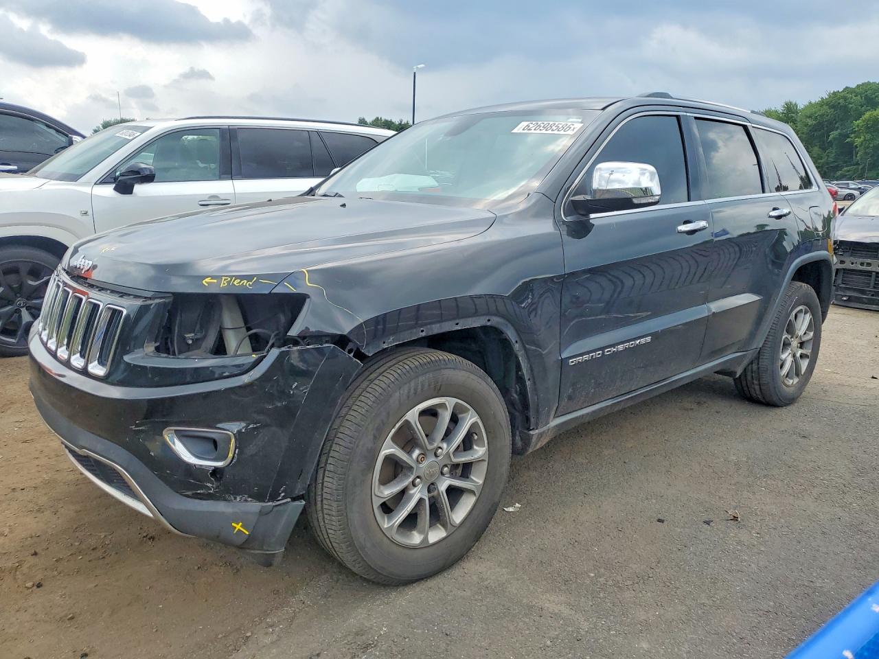 2014 Jeep Grand Cherokee Limited Black vin: 1C4RJFBG8EC376629