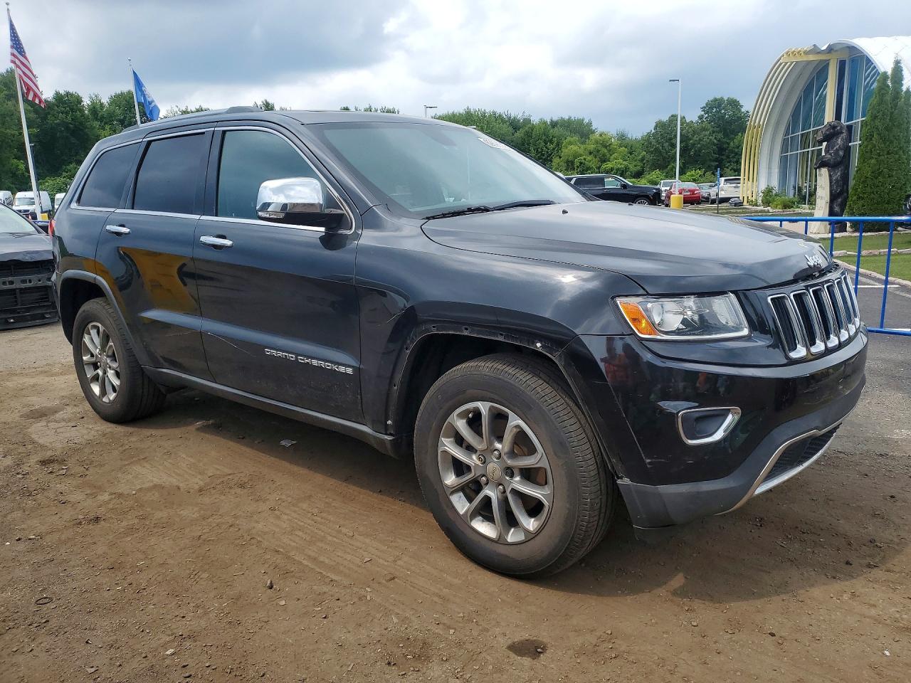 2014 Jeep Grand Cherokee Limited Black vin: 1C4RJFBG8EC376629