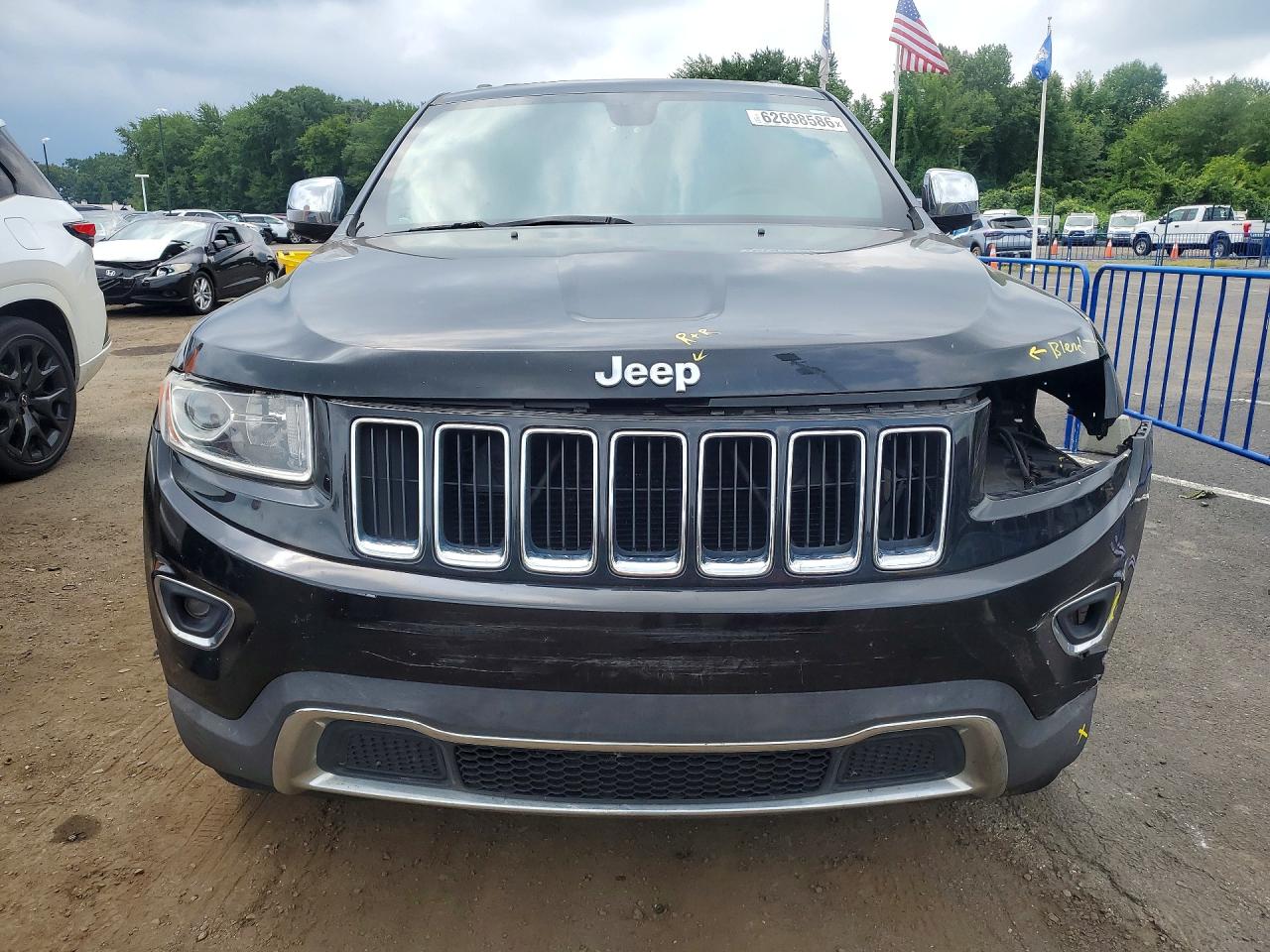 2014 Jeep Grand Cherokee Limited Black vin: 1C4RJFBG8EC376629