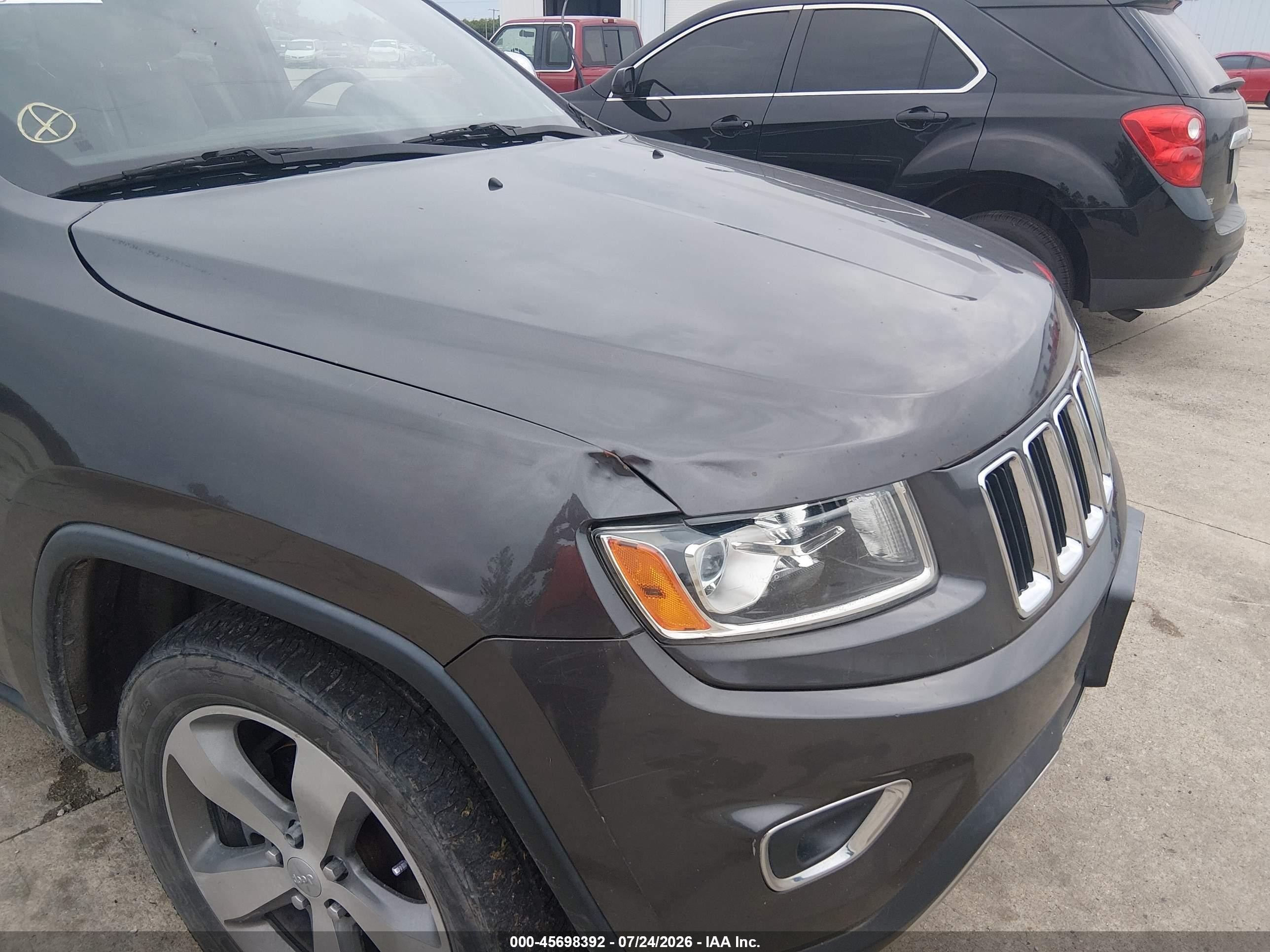 2014 Jeep Grand Cherokee Limited Beige vin: 1C4RJFBG8EC407944