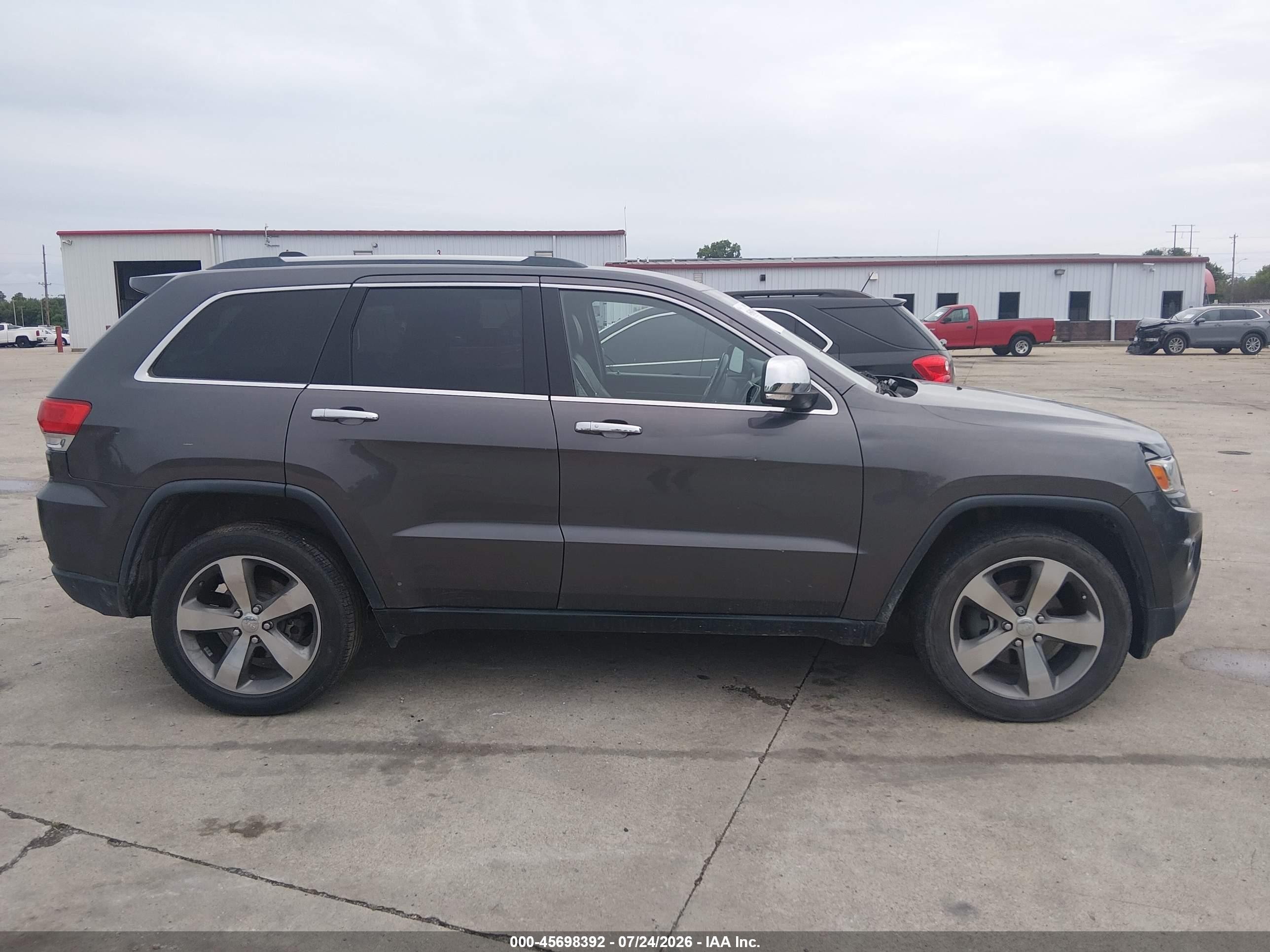 2014 Jeep Grand Cherokee Limited Beige vin: 1C4RJFBG8EC407944