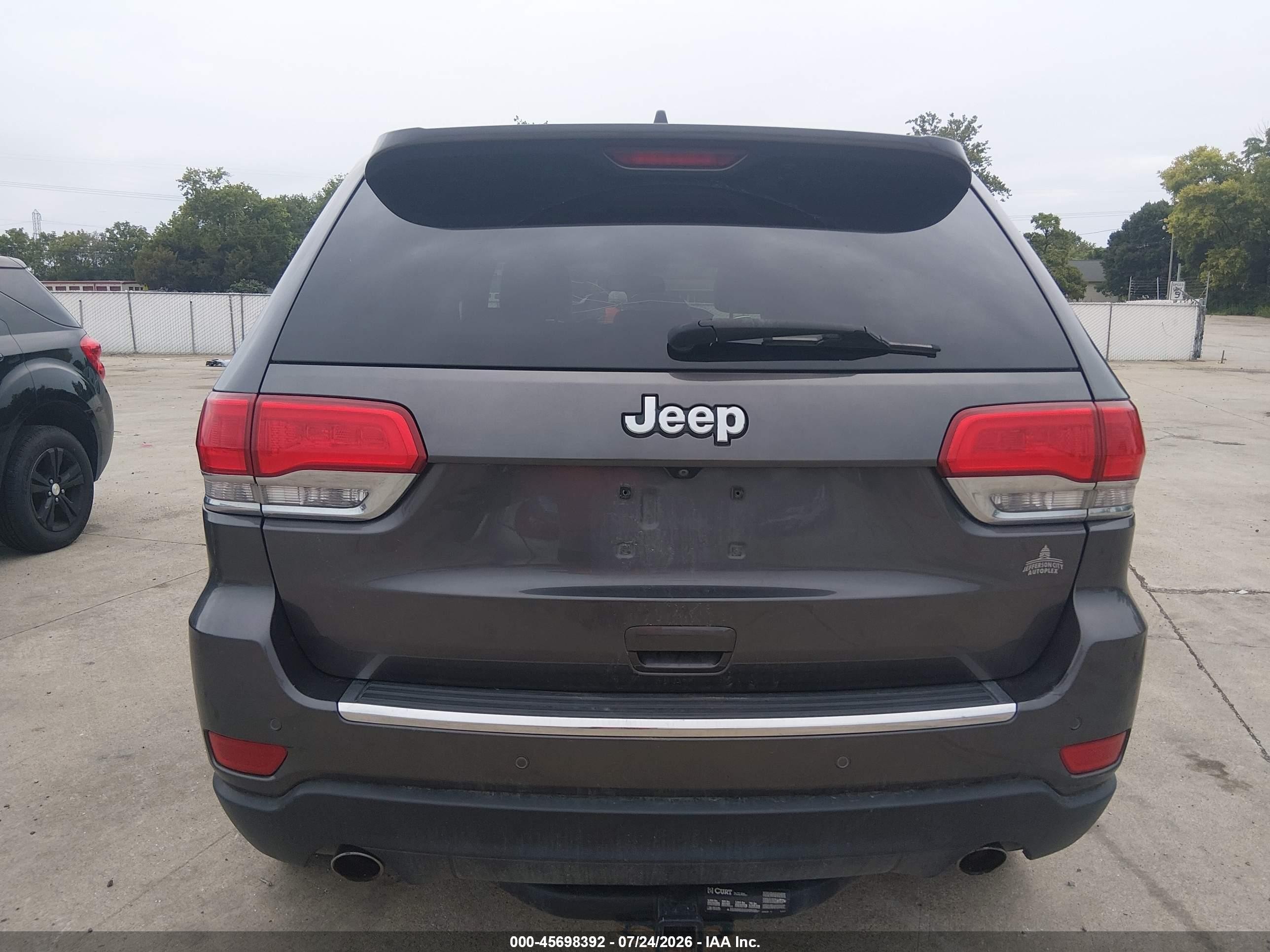 2014 Jeep Grand Cherokee Limited Beige vin: 1C4RJFBG8EC407944