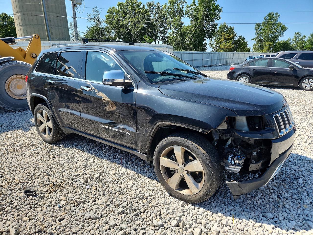 2014 Jeep Grand Cherokee Limited Black vin: 1C4RJFBG8EC423531
