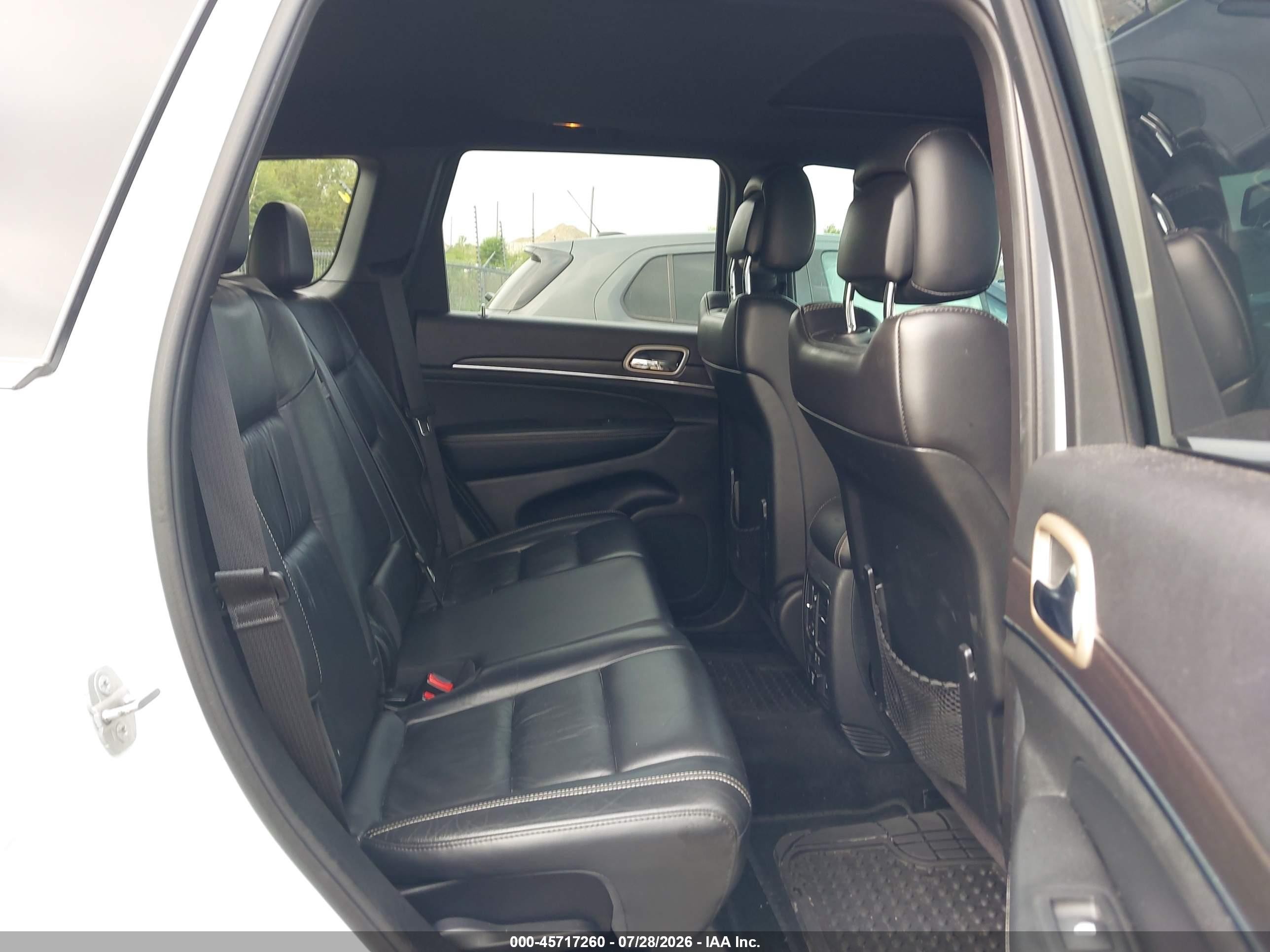 2014 Jeep Grand Cherokee Limited White vin: 1C4RJFBG8EC441043
