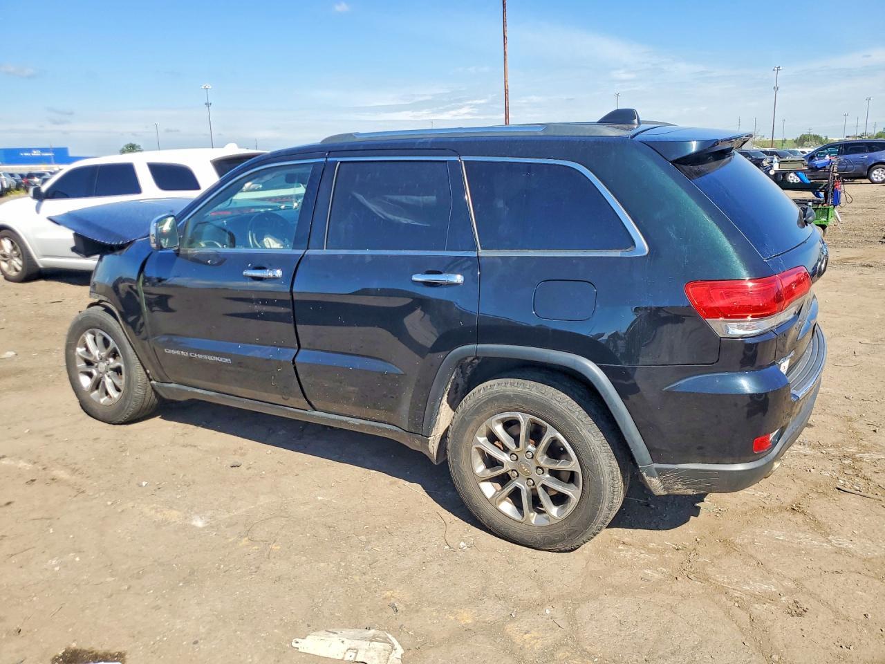 2014 Jeep Grand Cherokee Limited Green vin: 1C4RJFBG8EC478660