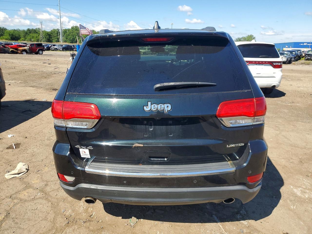 2014 Jeep Grand Cherokee Limited Green vin: 1C4RJFBG8EC478660
